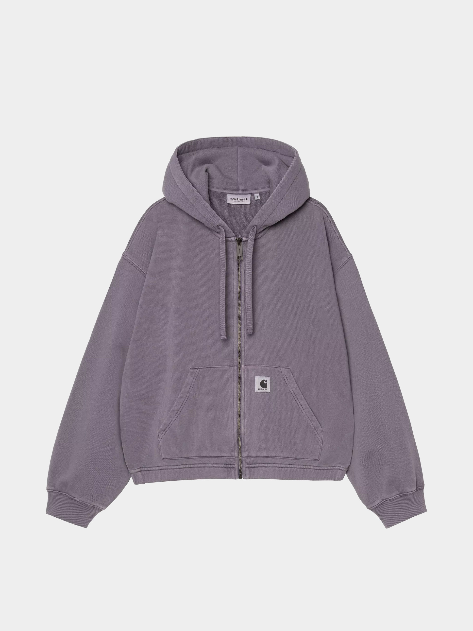 Bluza z kapturem Carhartt WIP Hoggard ZHD Wmn (shady purple)