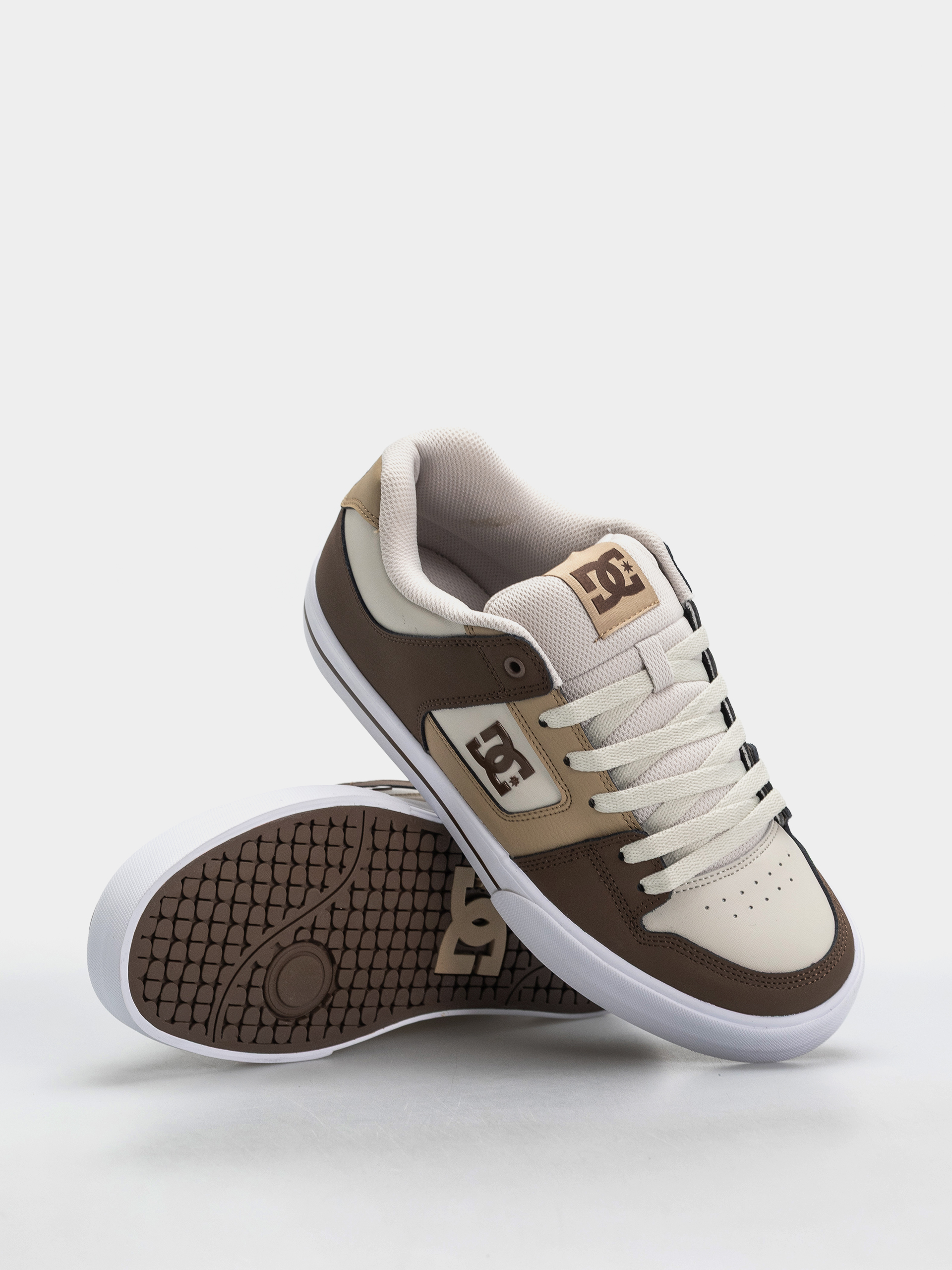 Buty DC Pure (brown/tan/offwhite)