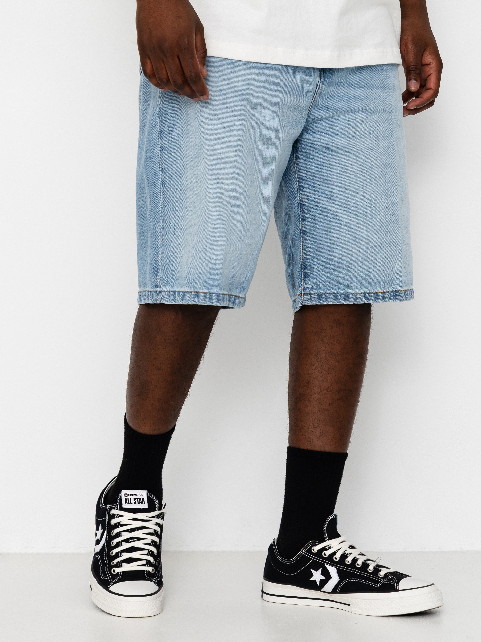 Szorty Carhartt WIP Landon (blue heavy worn bleached)