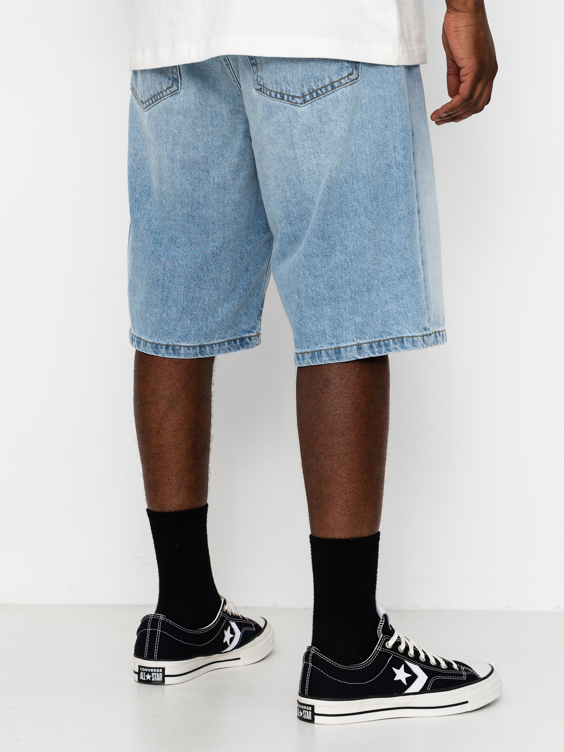 Szorty Carhartt WIP Landon (blue heavy worn bleached)