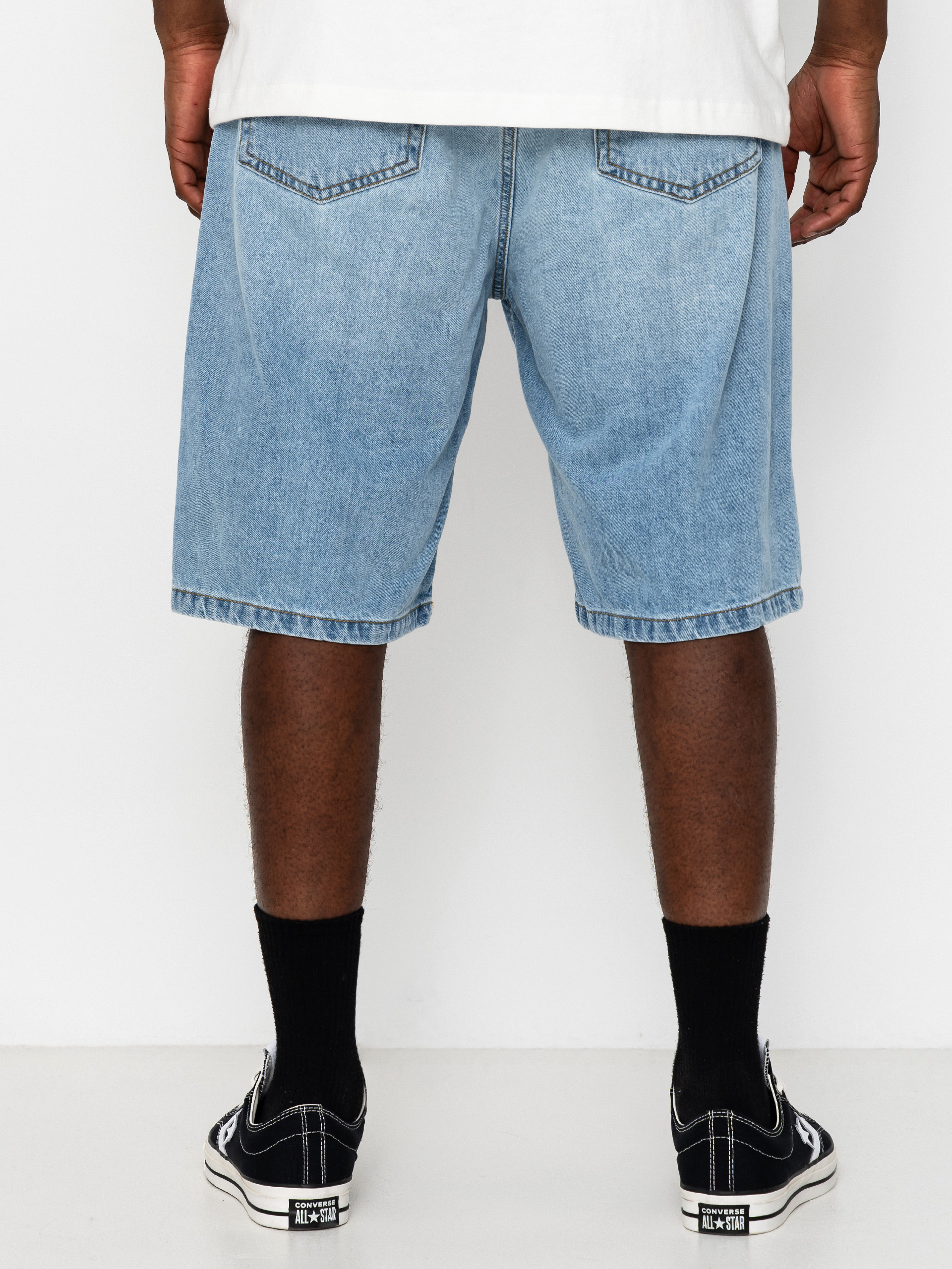 Szorty Carhartt WIP Landon (blue heavy worn bleached)