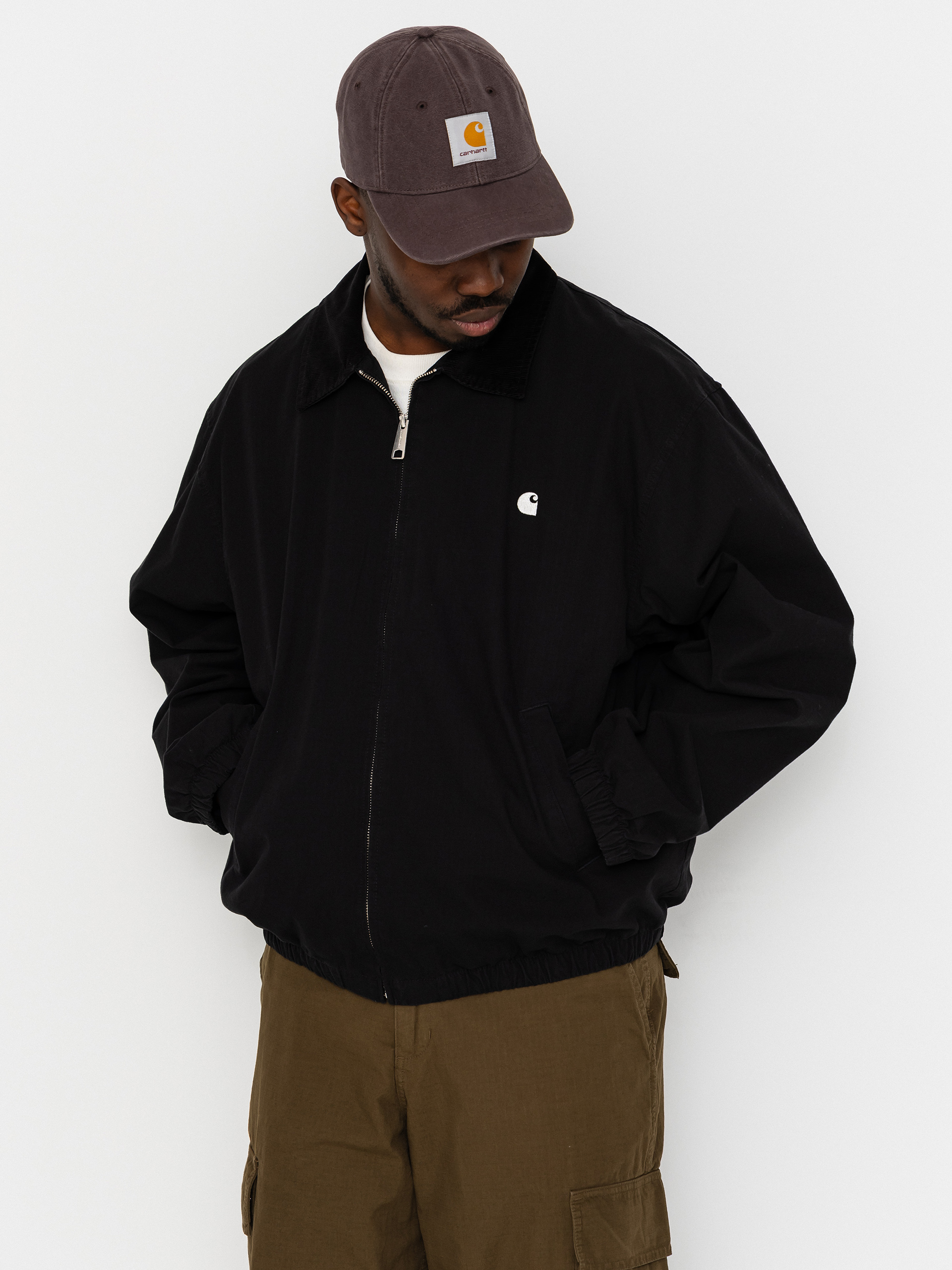 Kurtka Carhartt WIP Madison Ripstop (black/wax)