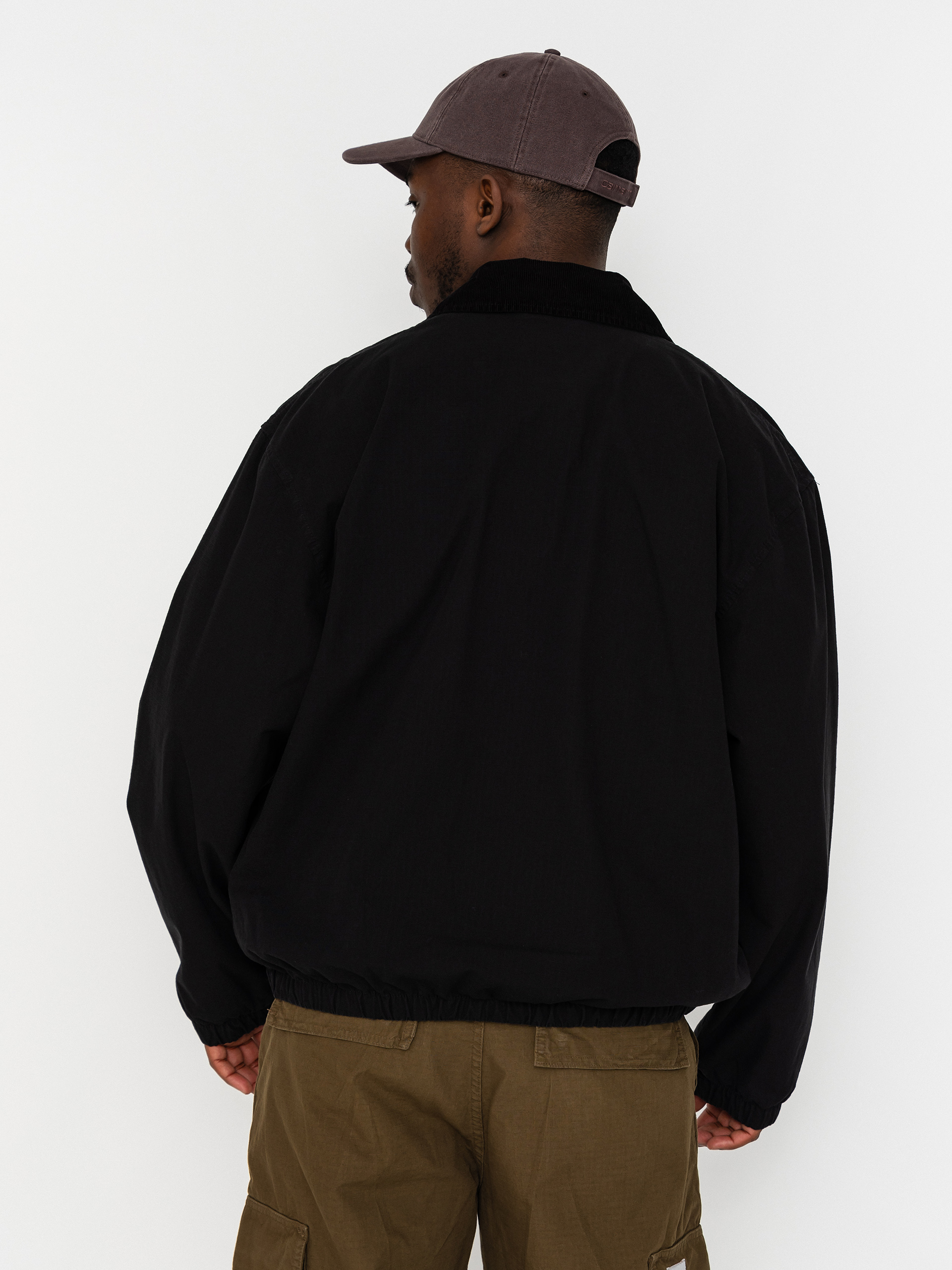 Kurtka Carhartt WIP Madison Ripstop (black/wax)