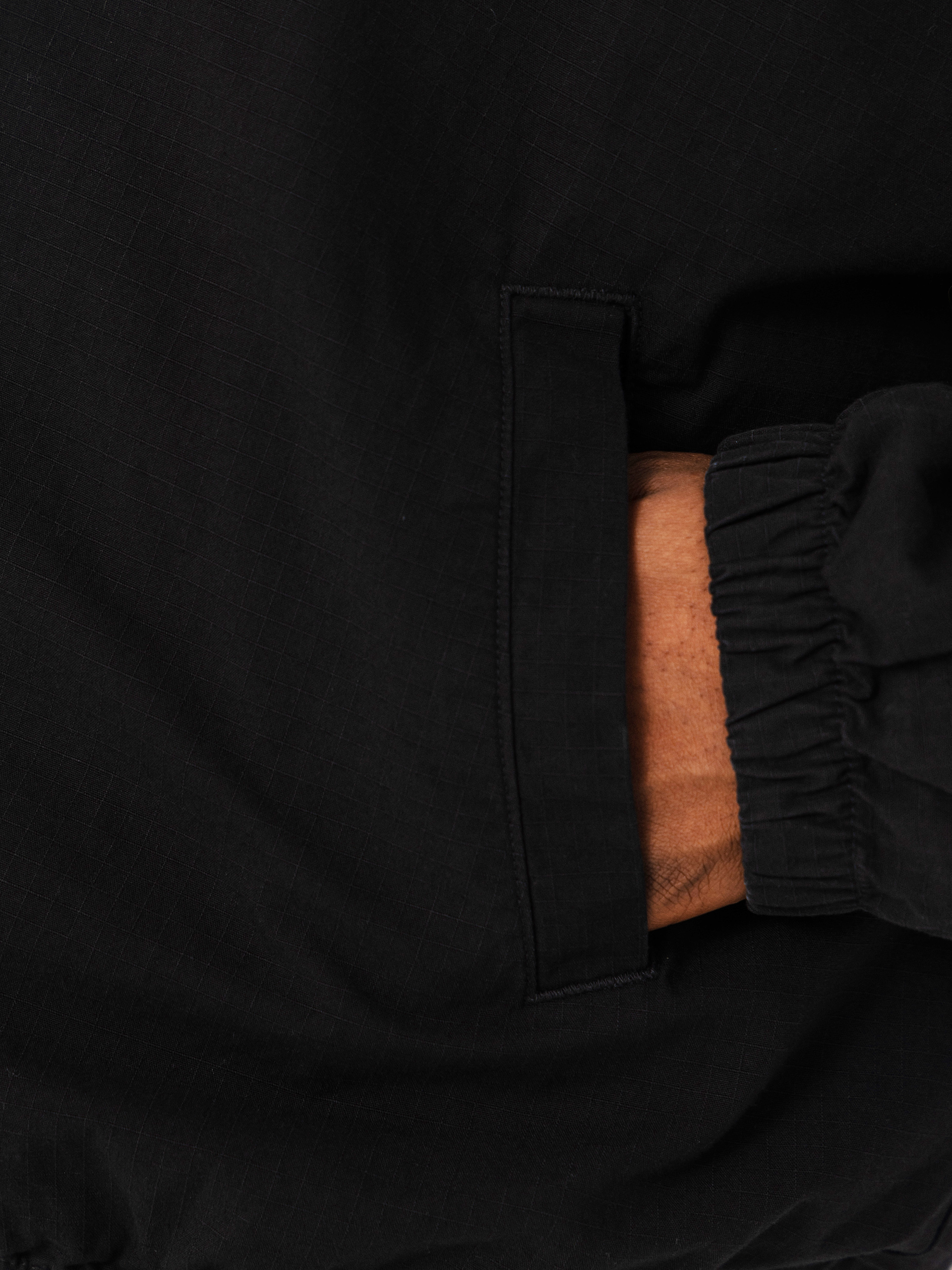 Kurtka Carhartt WIP Madison Ripstop (black/wax)