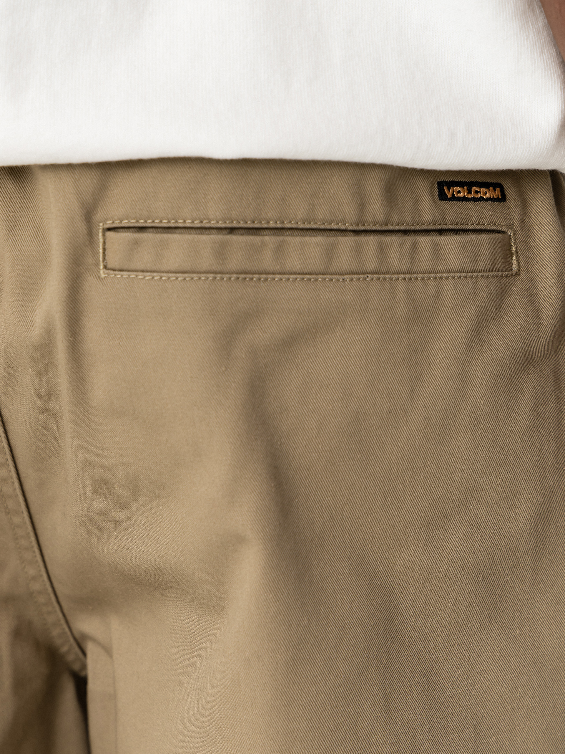 Spodnie Volcom Freazy Loose Ew (khaki)