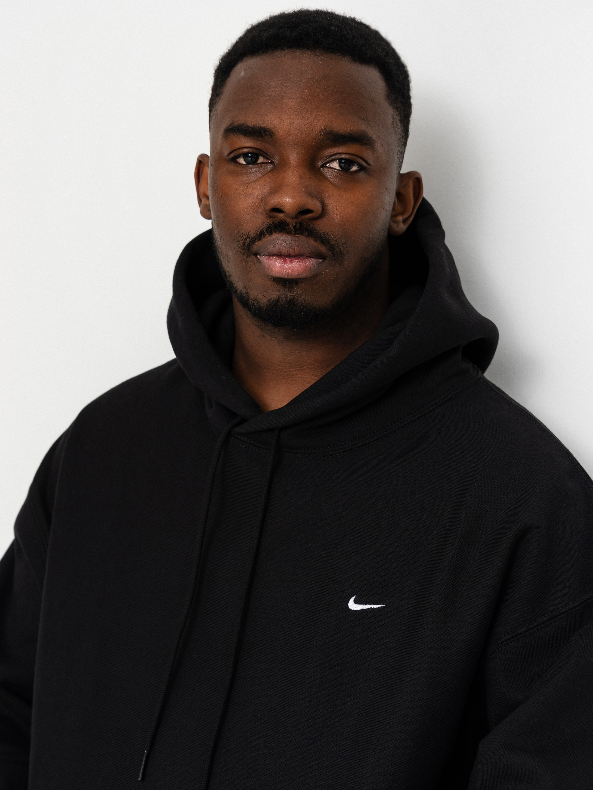 Bluza z kapturem Nike SB Solo Swoosh HD (black/black/white)