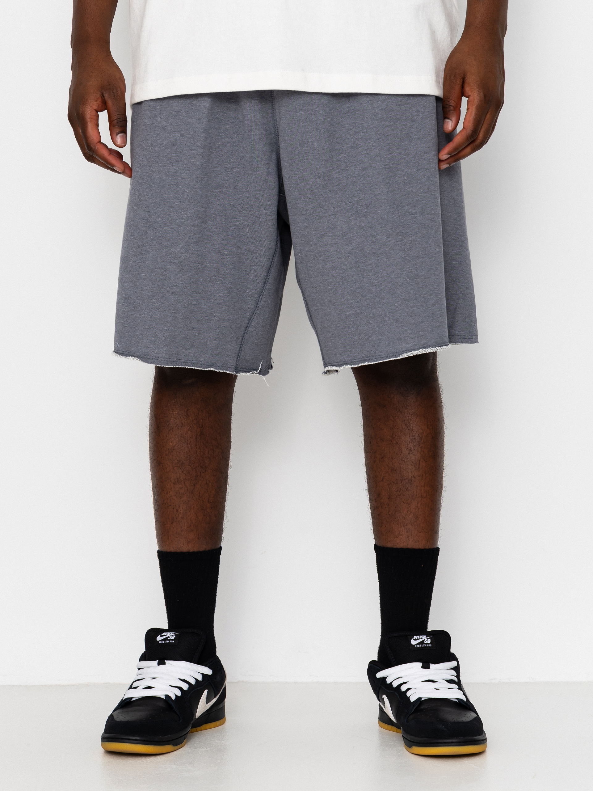Szorty Nike SB Gfx Flc (cool grey/htr/white)