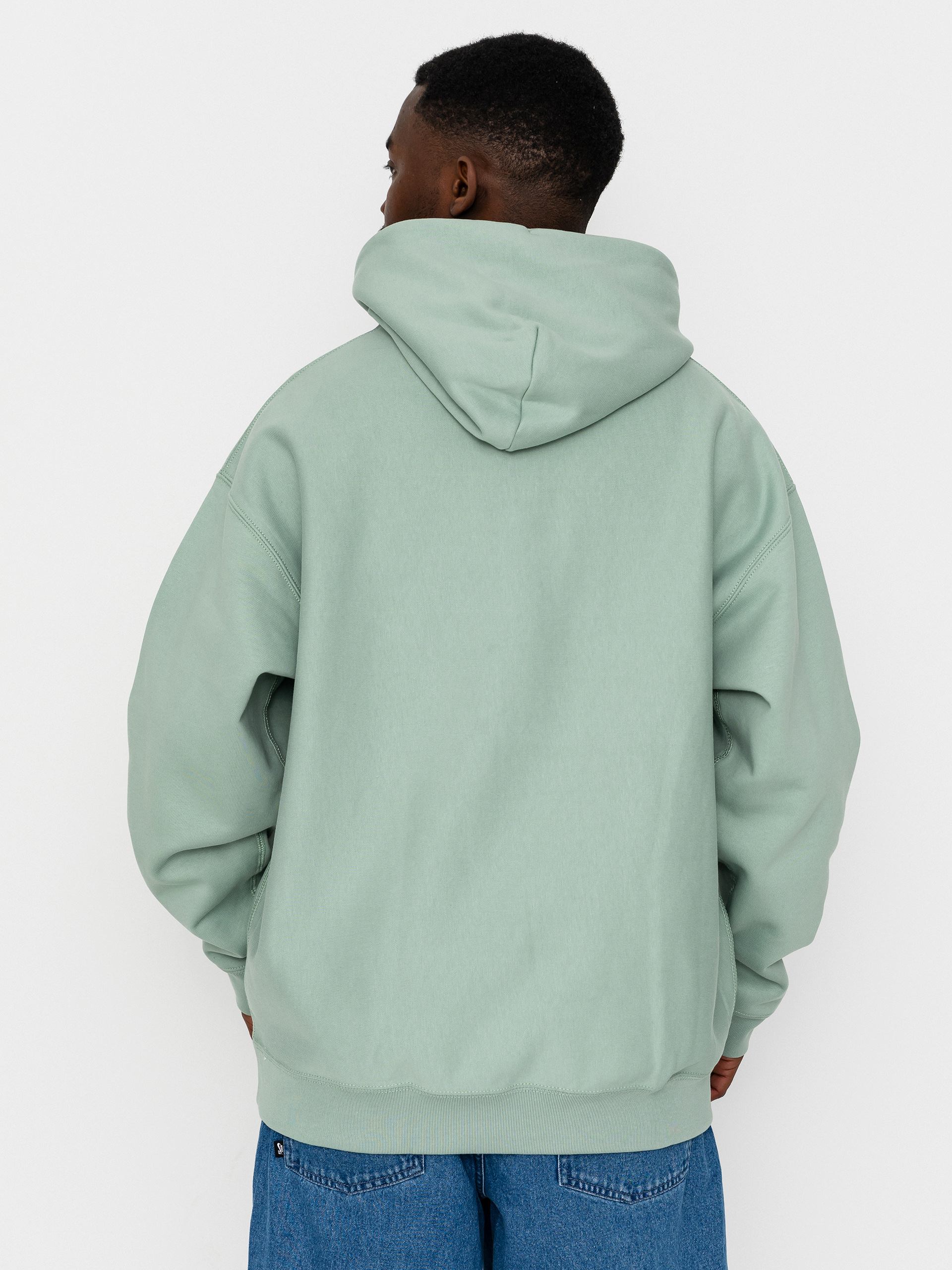 Bluza z kapturem Nike SB Solo Swoosh HD (steam/white)