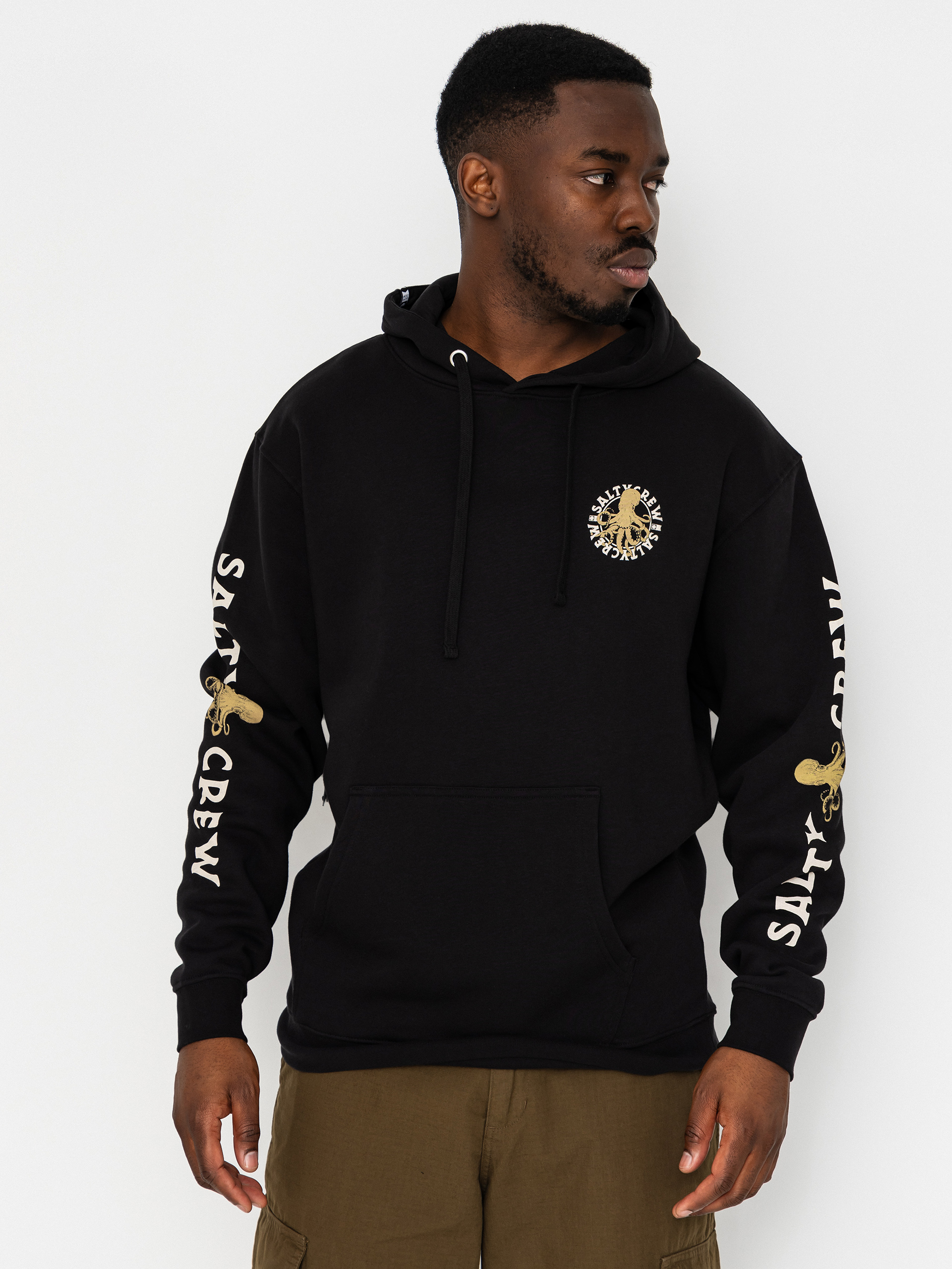 Bluza z kapturem Salty Crew Tentacles HD (black)