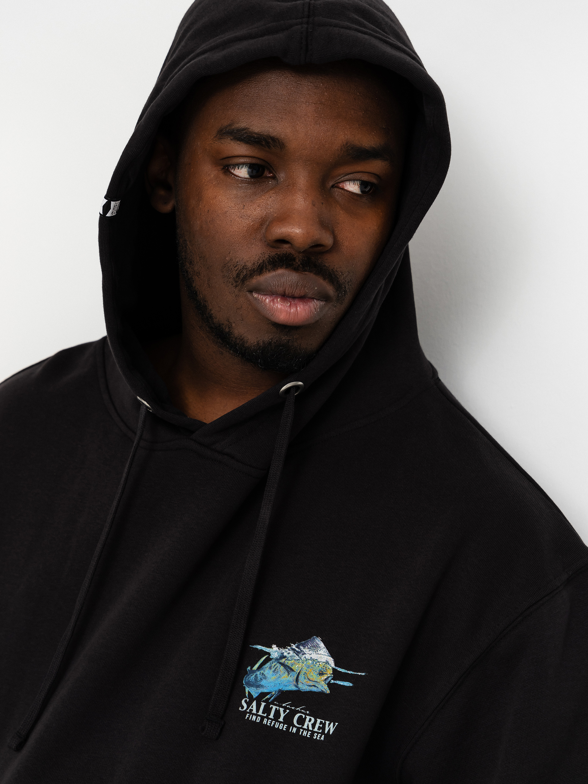 Bluza z kapturem Salty Crew Mahi Surface HD (black)
