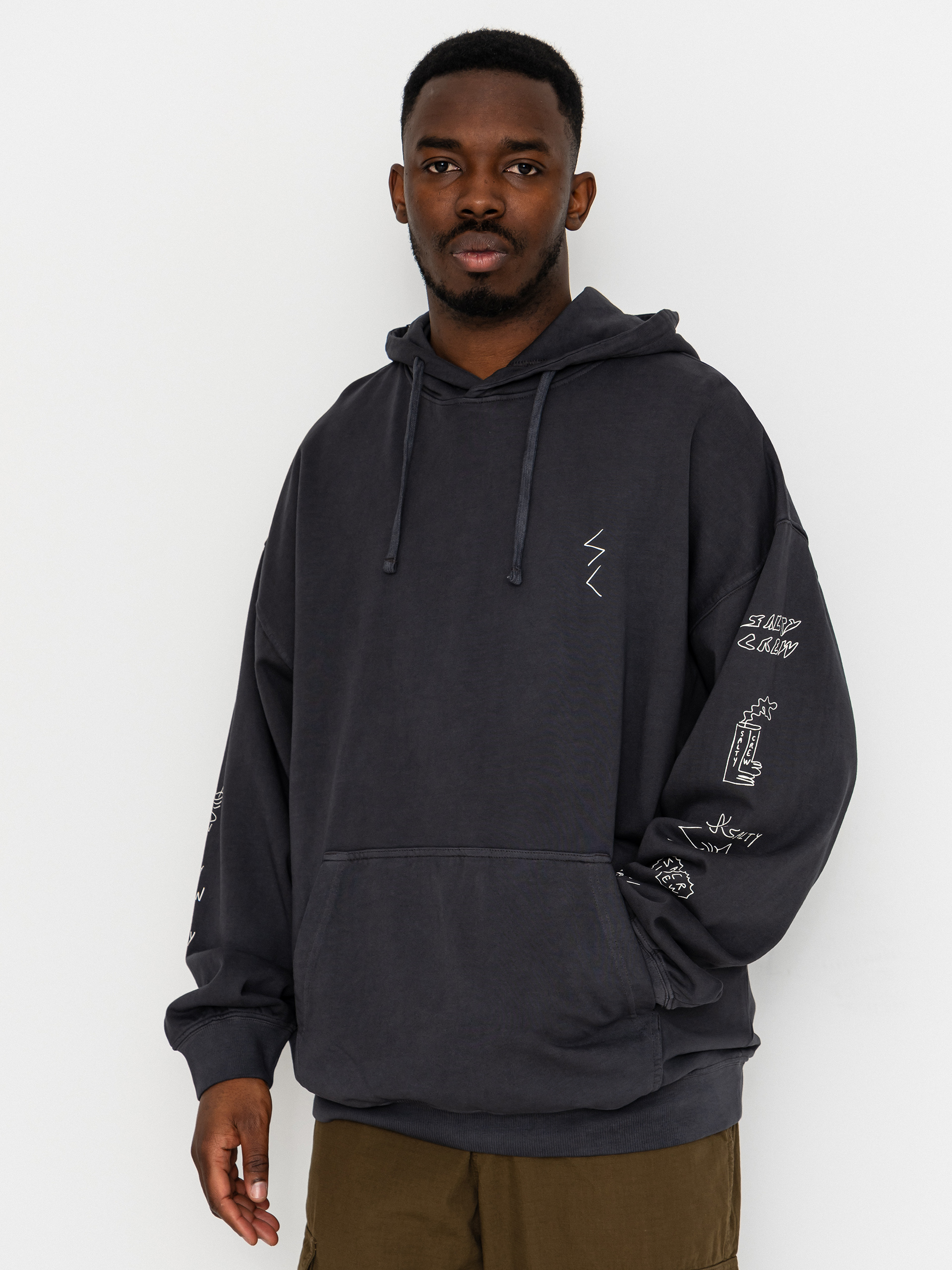 Bluza z kapturem Salty Crew Reel Lb HD (pirate black)