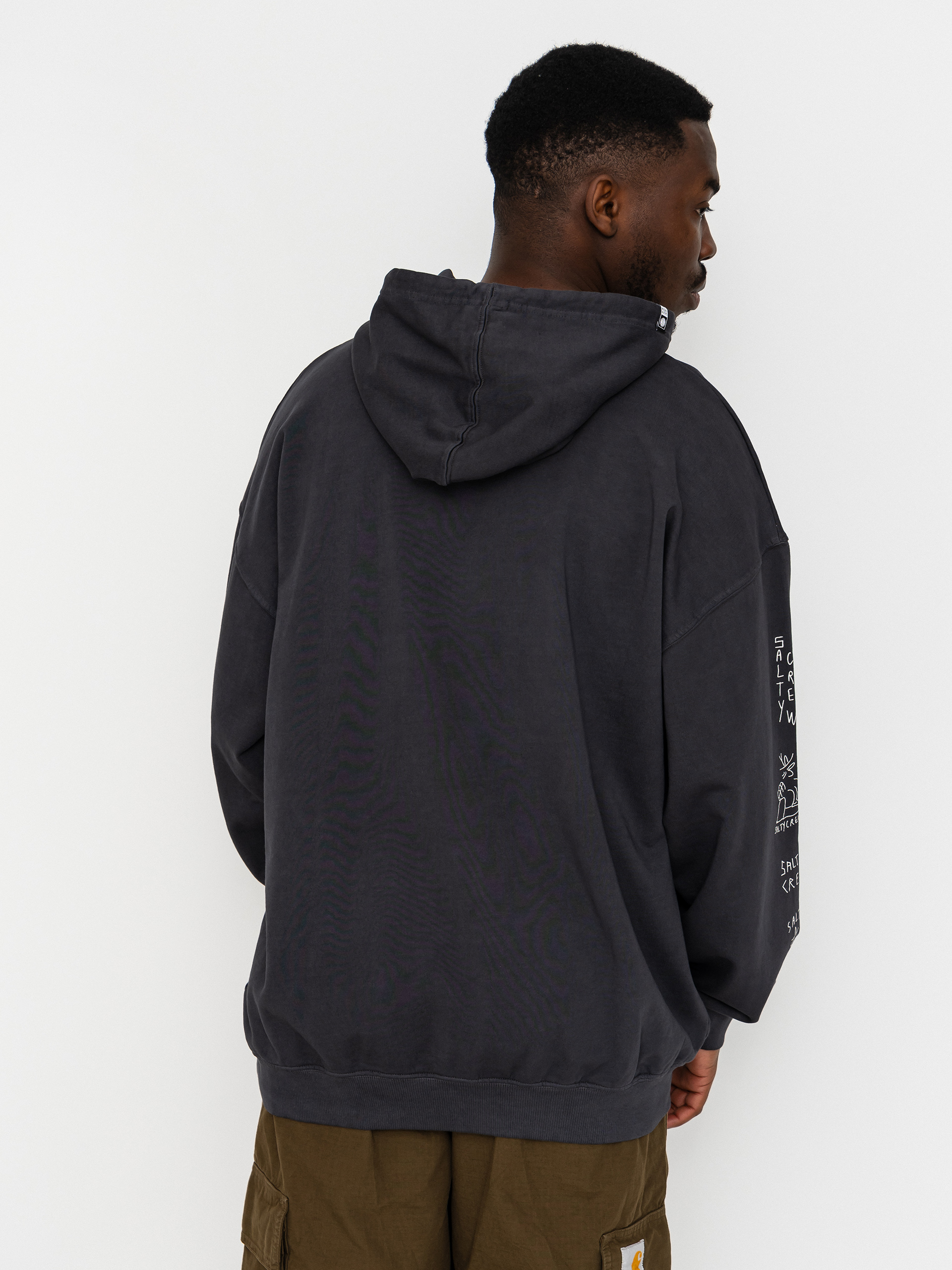 Bluza z kapturem Salty Crew Reel Lb HD (pirate black)