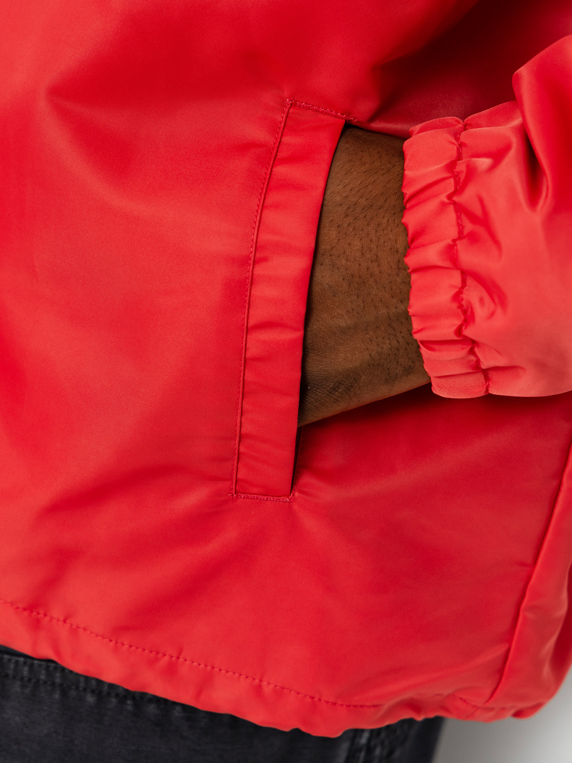 Kurtka Deus Ex Machina Munificence Nylon Coach (melon red)