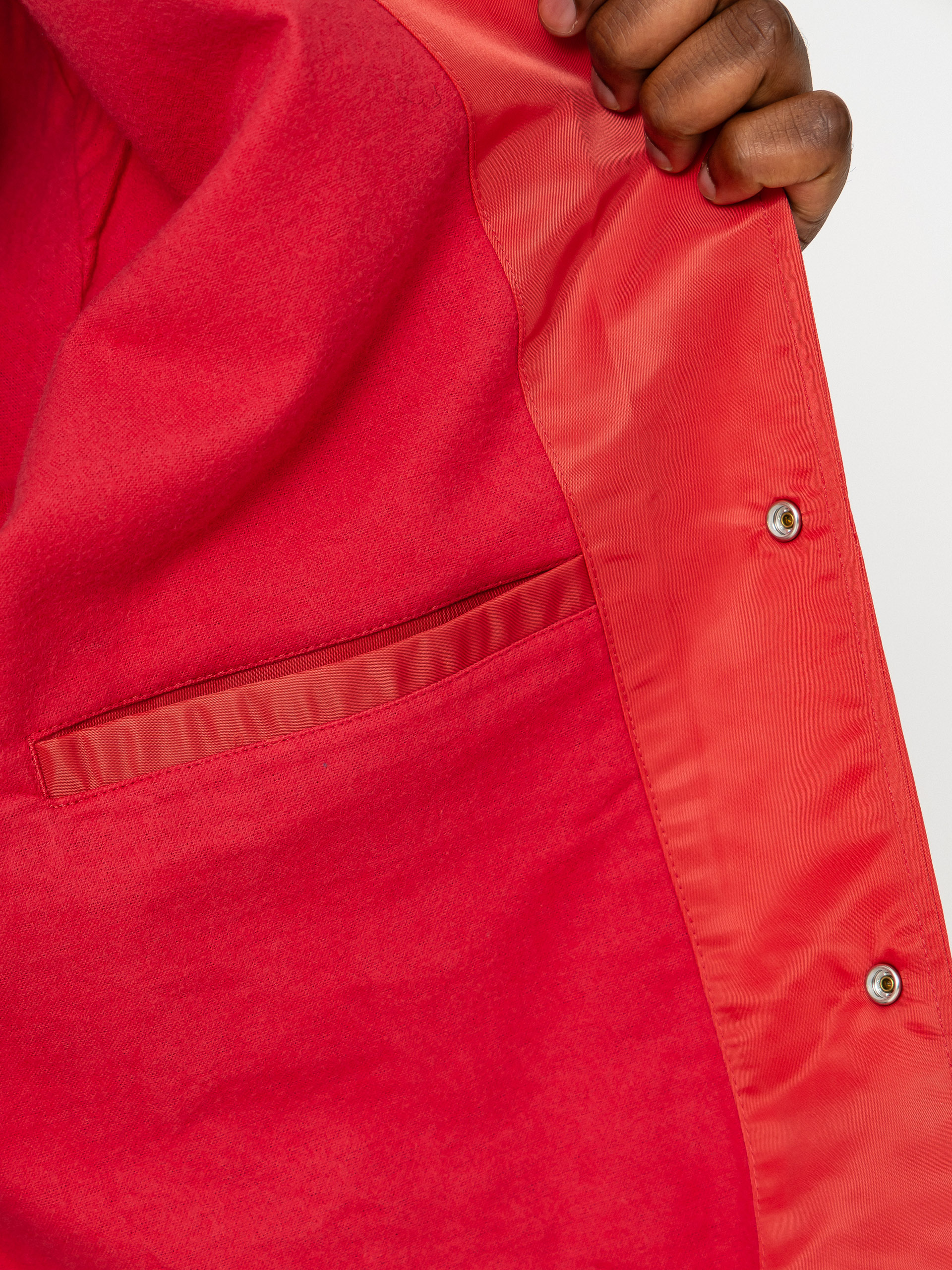 Kurtka Deus Ex Machina Munificence Nylon Coach (melon red)