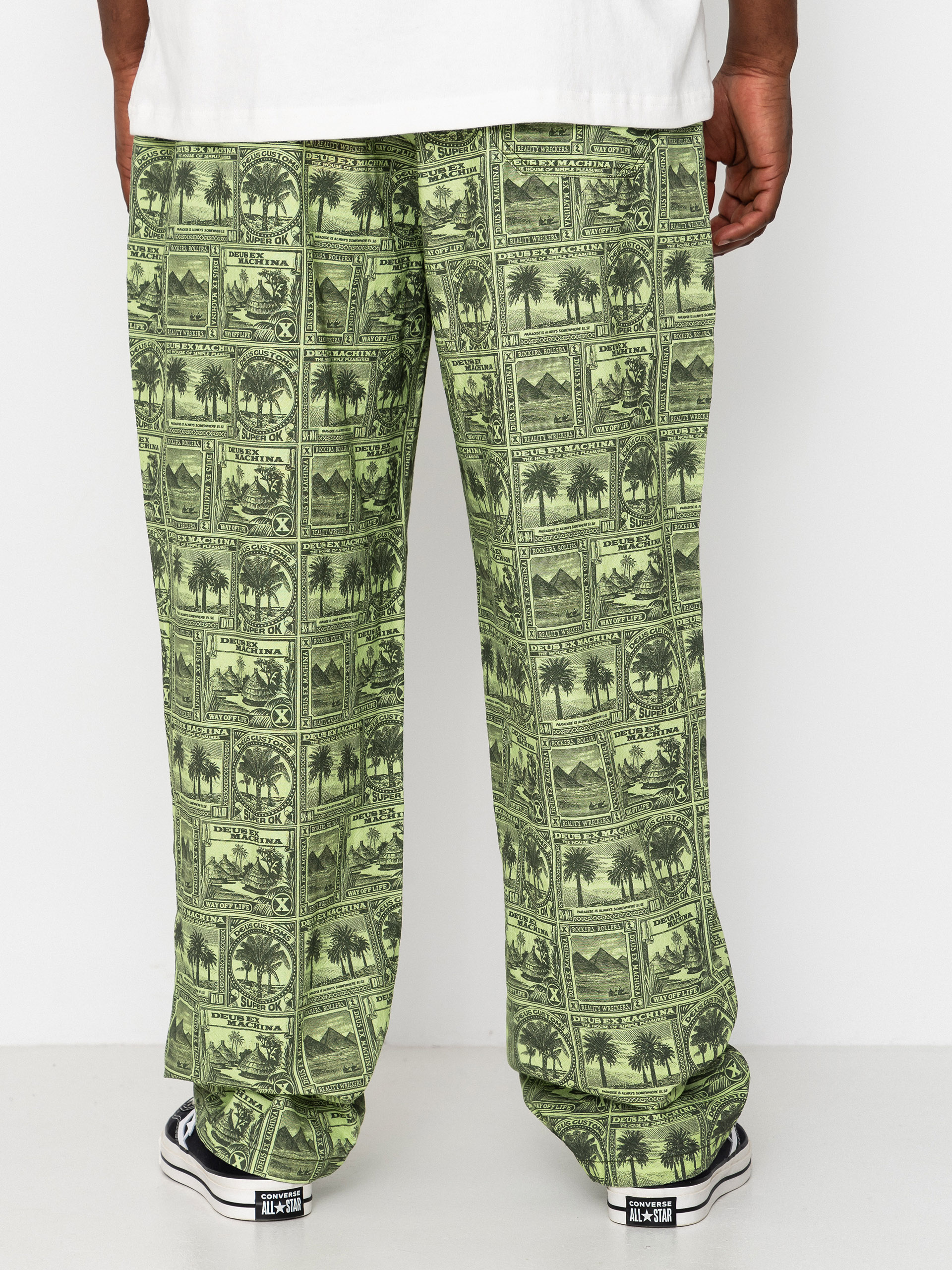 Spodnie Deus Ex Machina Mail Man (green)