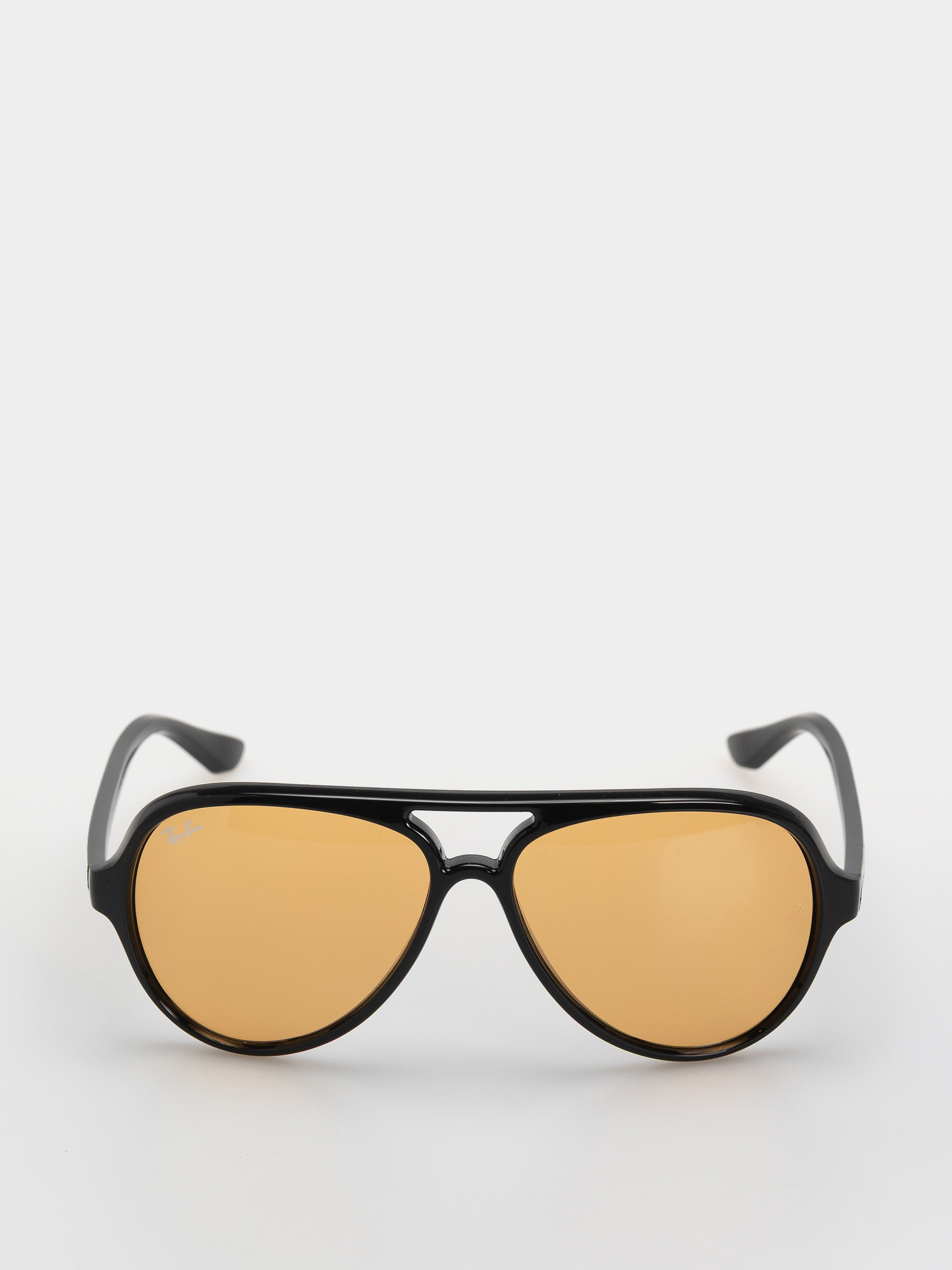 Okulary przeciwsłoneczne Ray-Ban Cats 5000 Classic Summer Capsule (polerowany czarny/pomarańczowy)