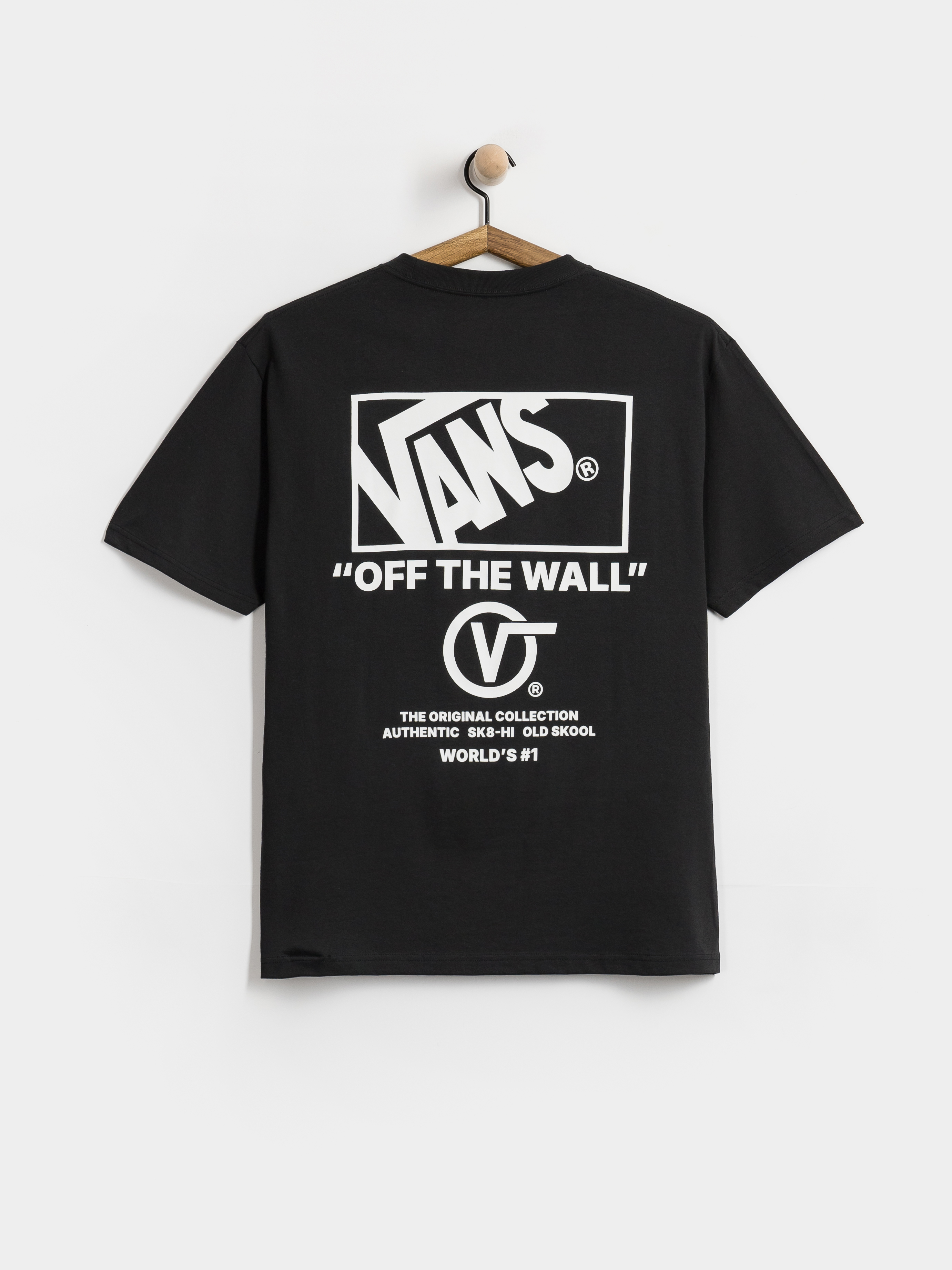 T-shirt Vans Stacked Hi (black/white)