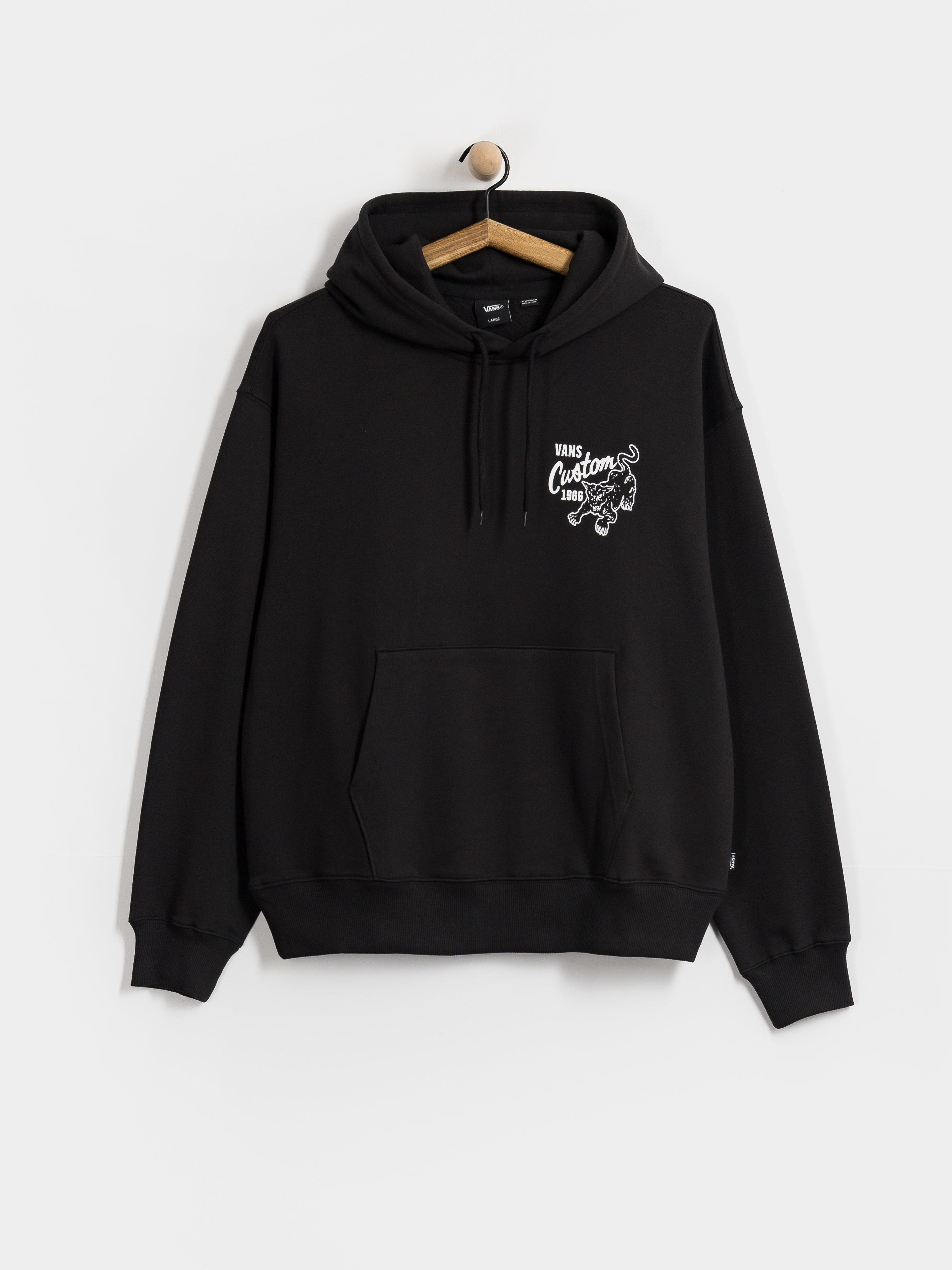Bluza z kapturem Vans Custom Cat HD (black)