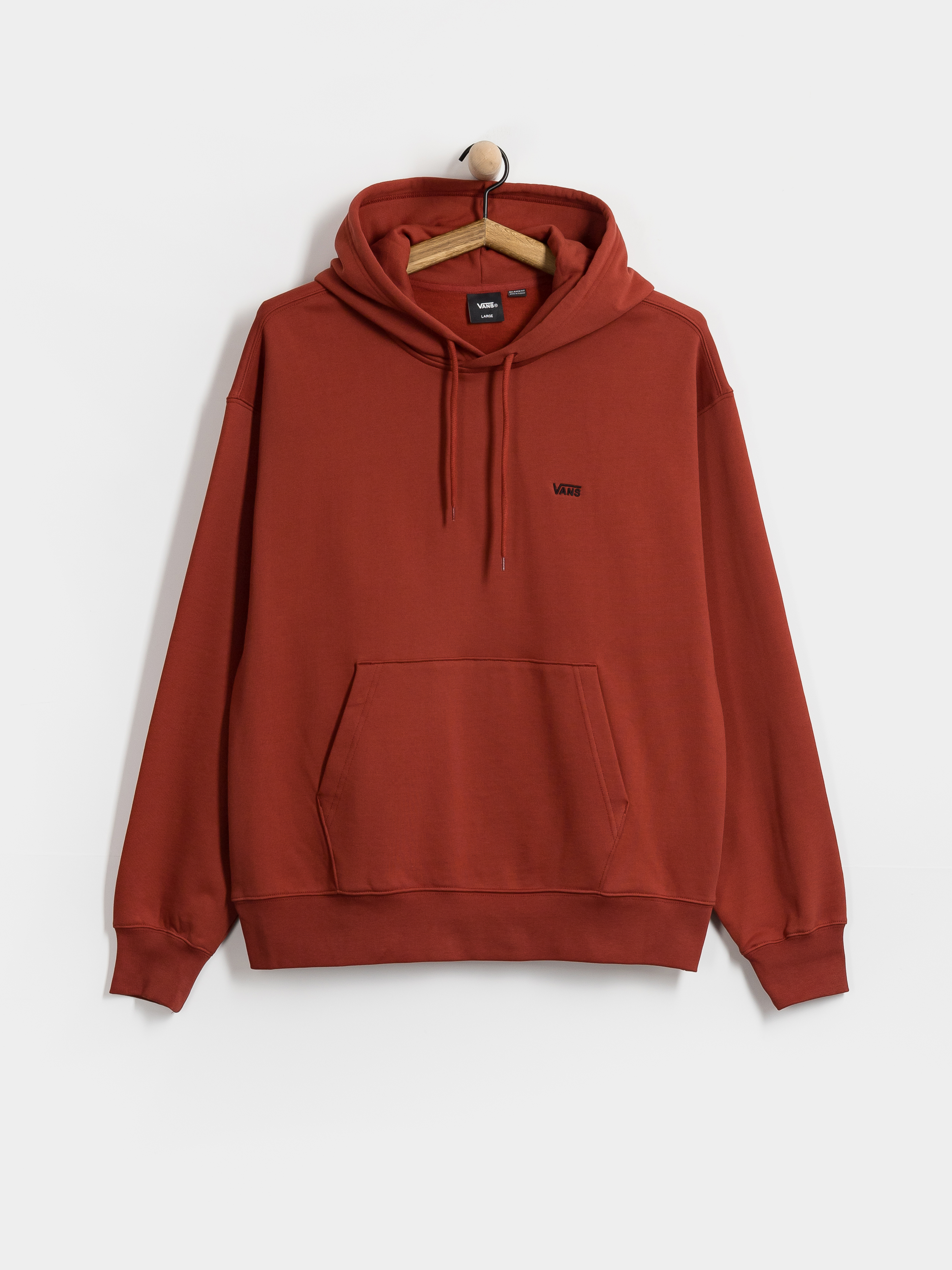 Bluza z kapturem Vans Left Chest II HD (poppy ember)
