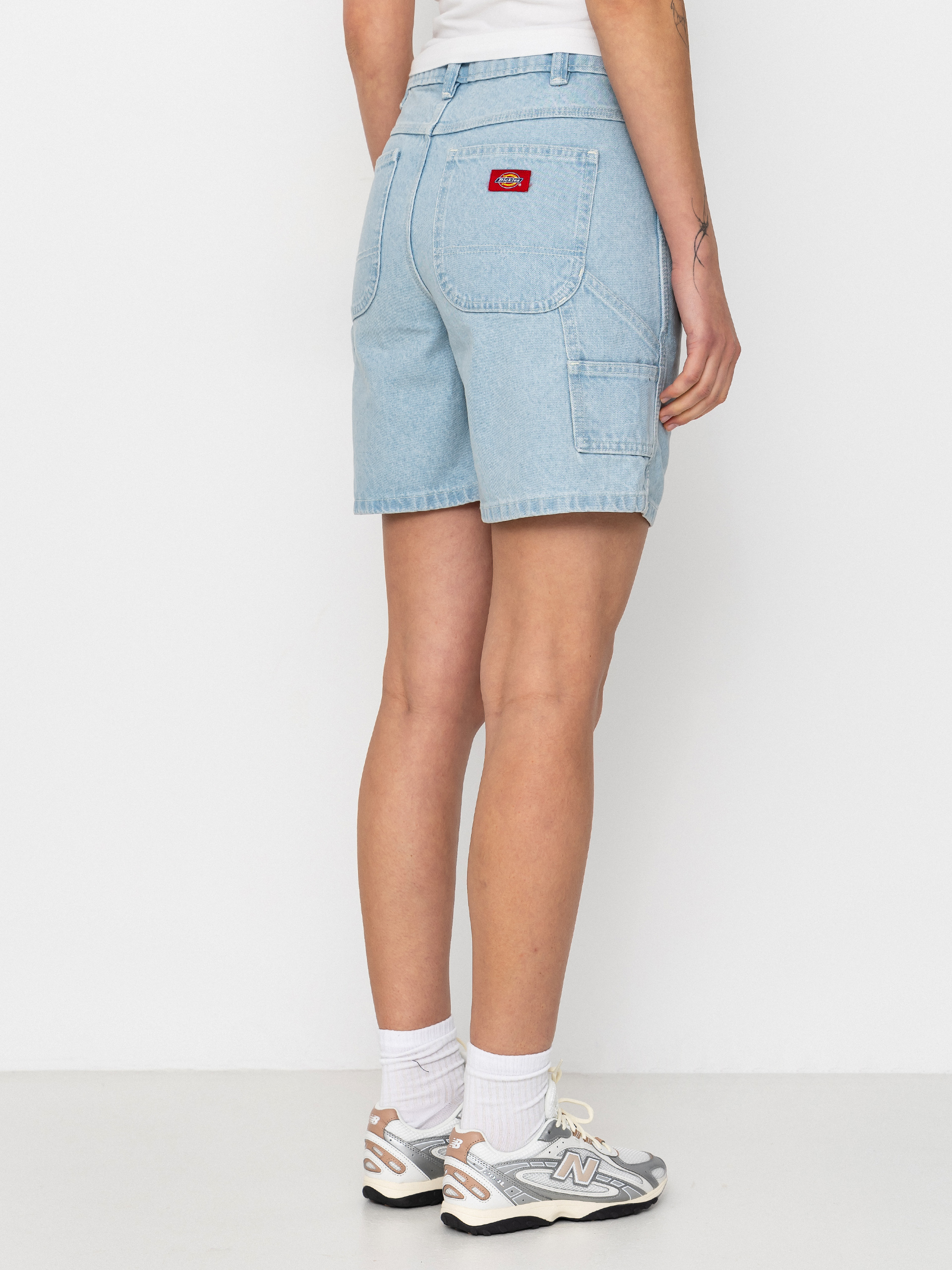 Szorty Dickies 993 7 Inch Carpenter Wmn (vintage aged blue)