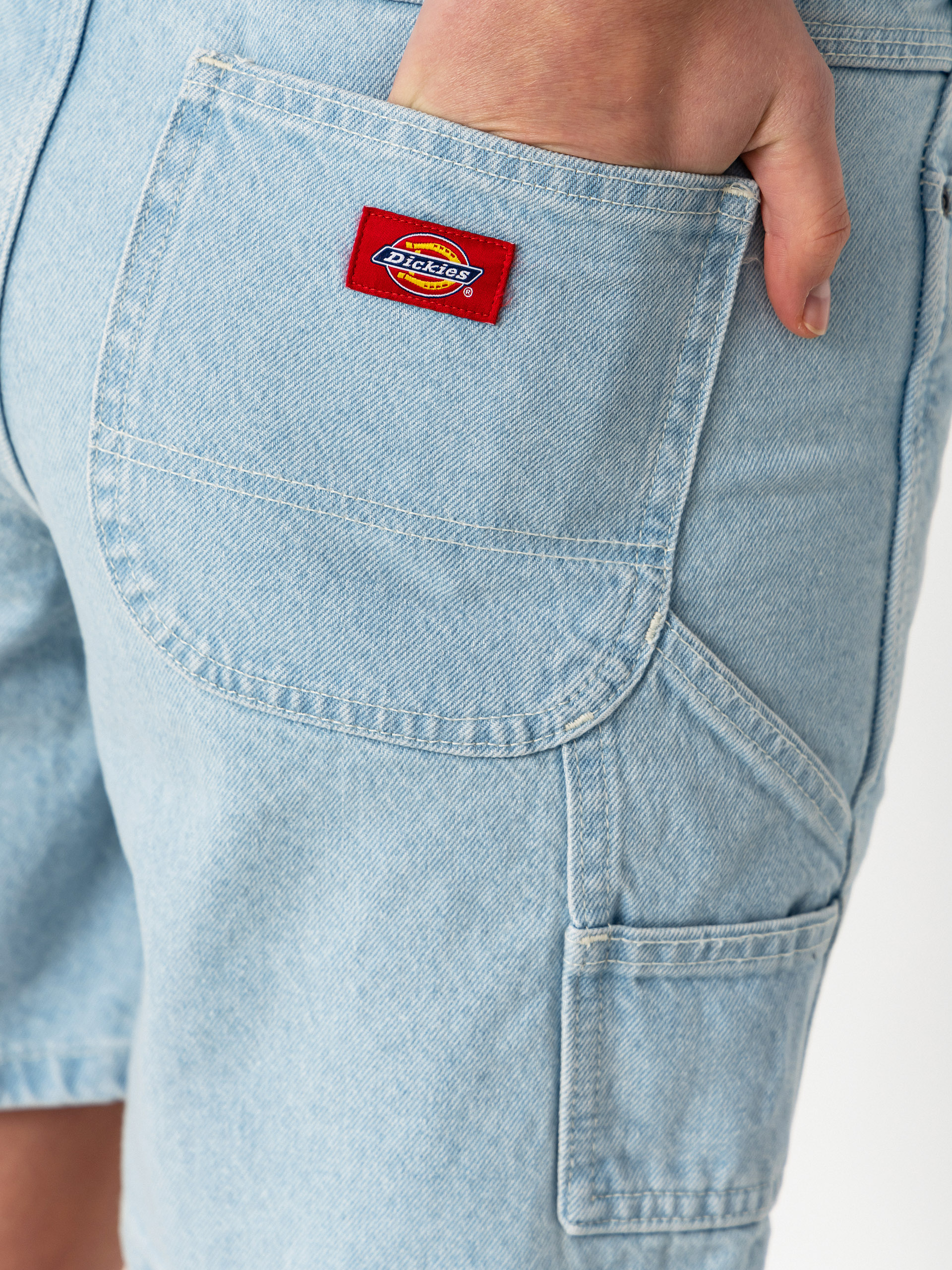 Szorty Dickies 993 7 Inch Carpenter Wmn (vintage aged blue)