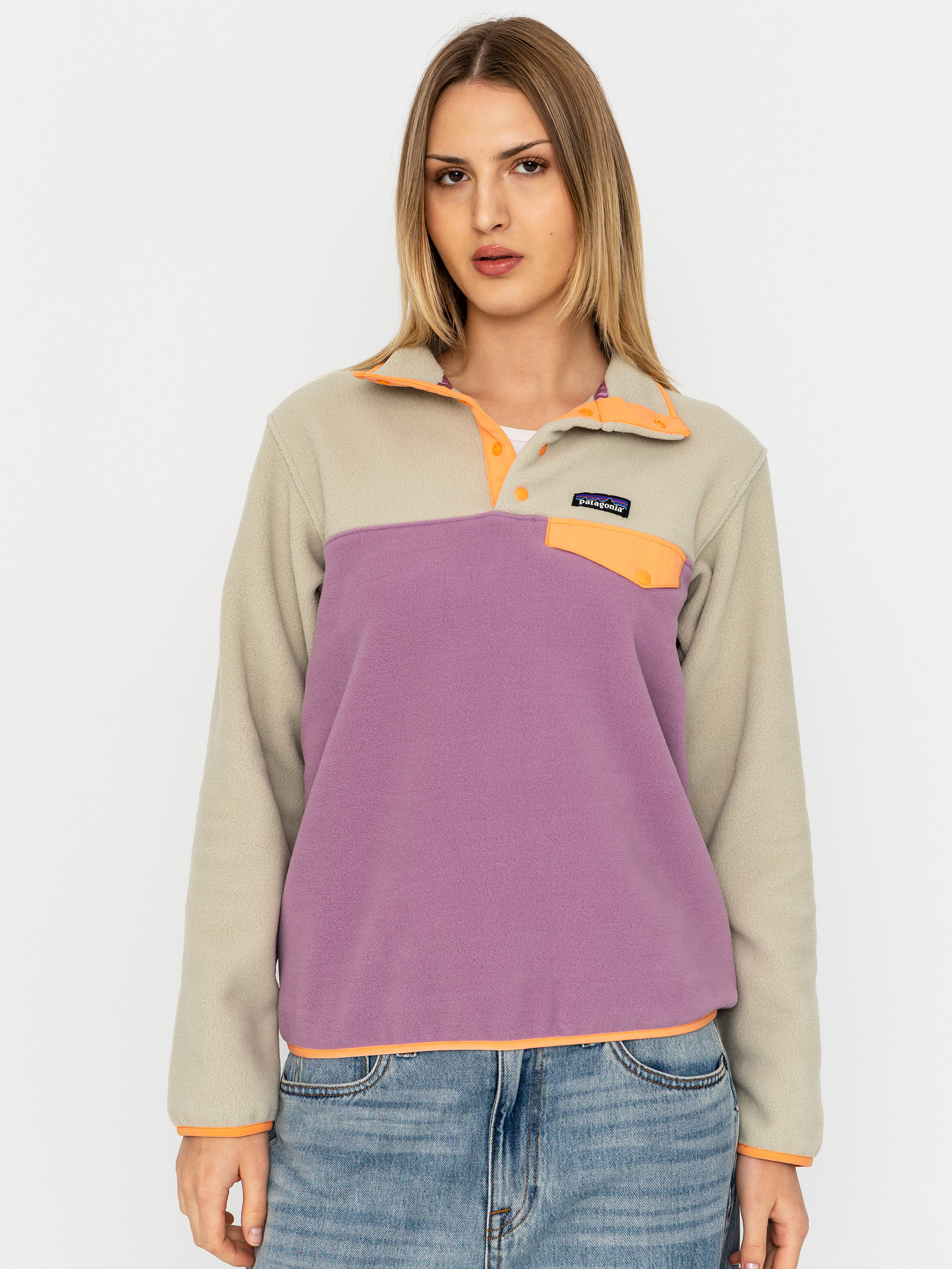 Polar Patagonia Lightweight Synchilla Snap T Wmn (light violet)