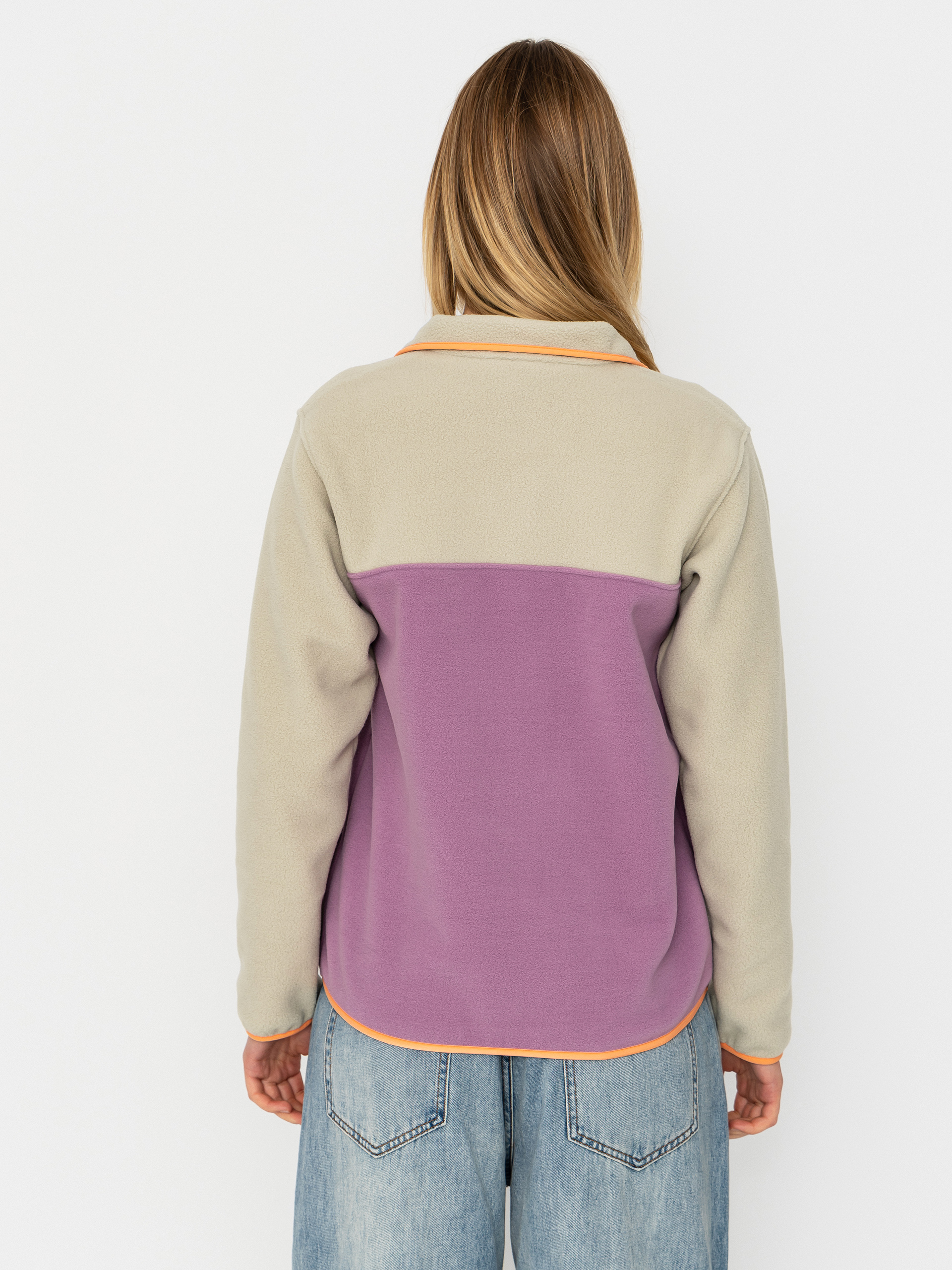 Damski Polar Patagonia Lightweight Synchilla Snap T (light violet)