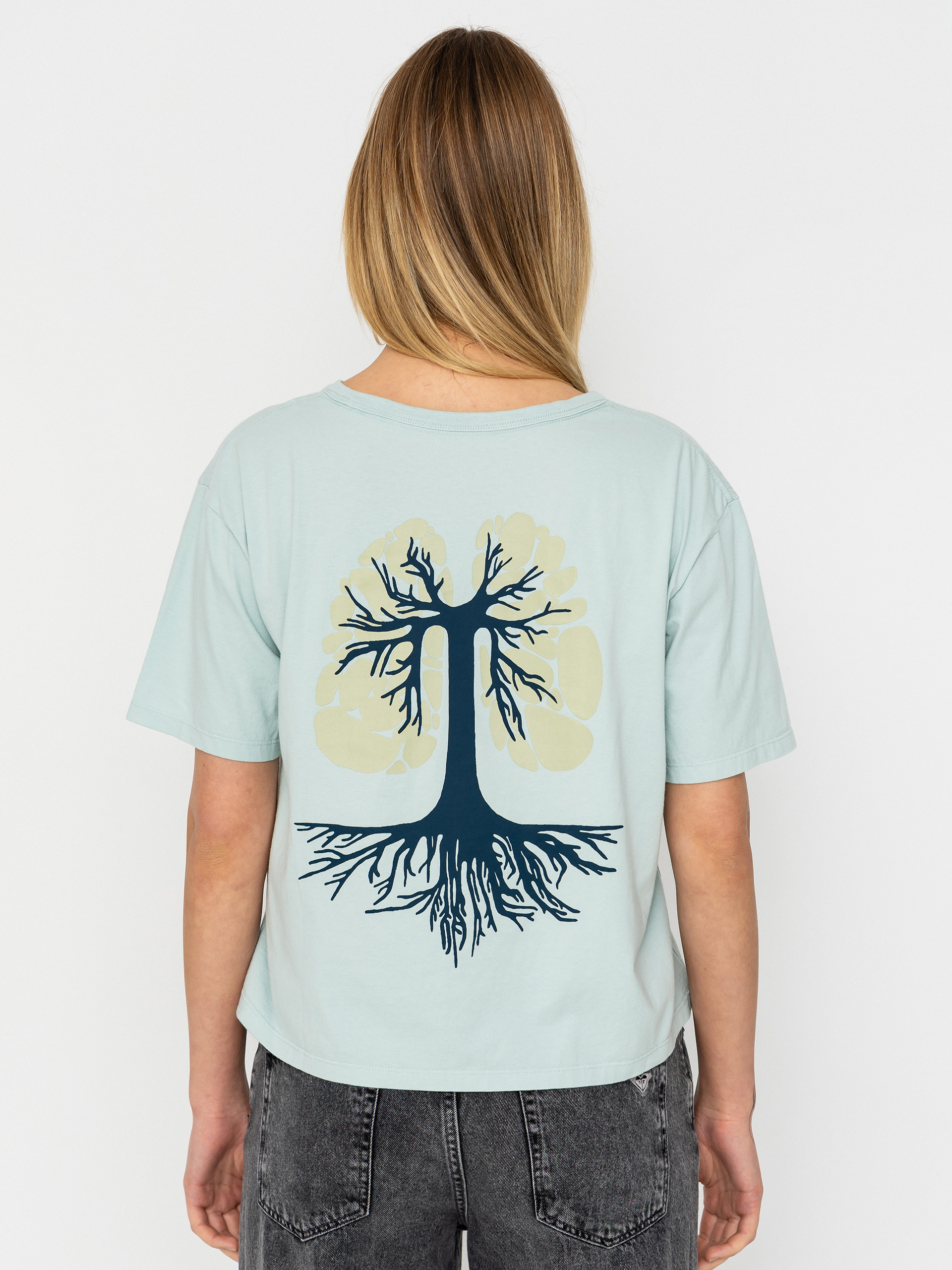 T-shirt Patagonia Run Like Roots Wmn (thin ice)