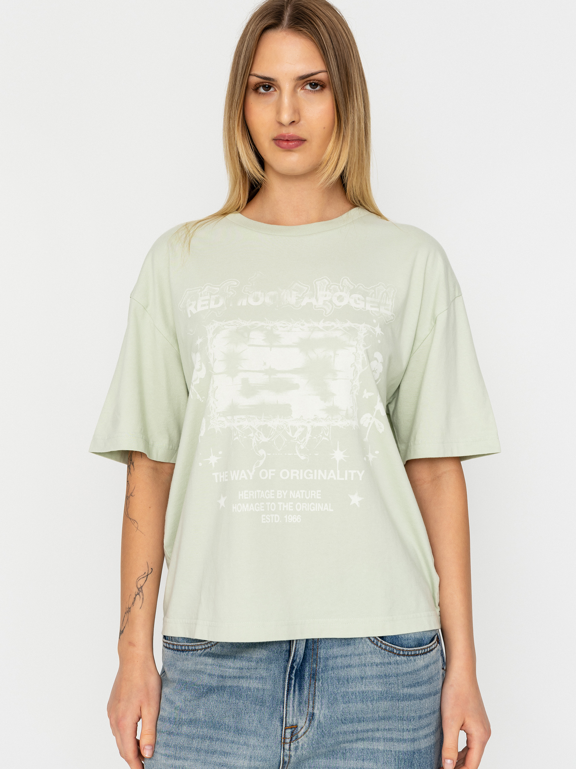 T-shirt Vans Apogee Wmn (dusty mint)