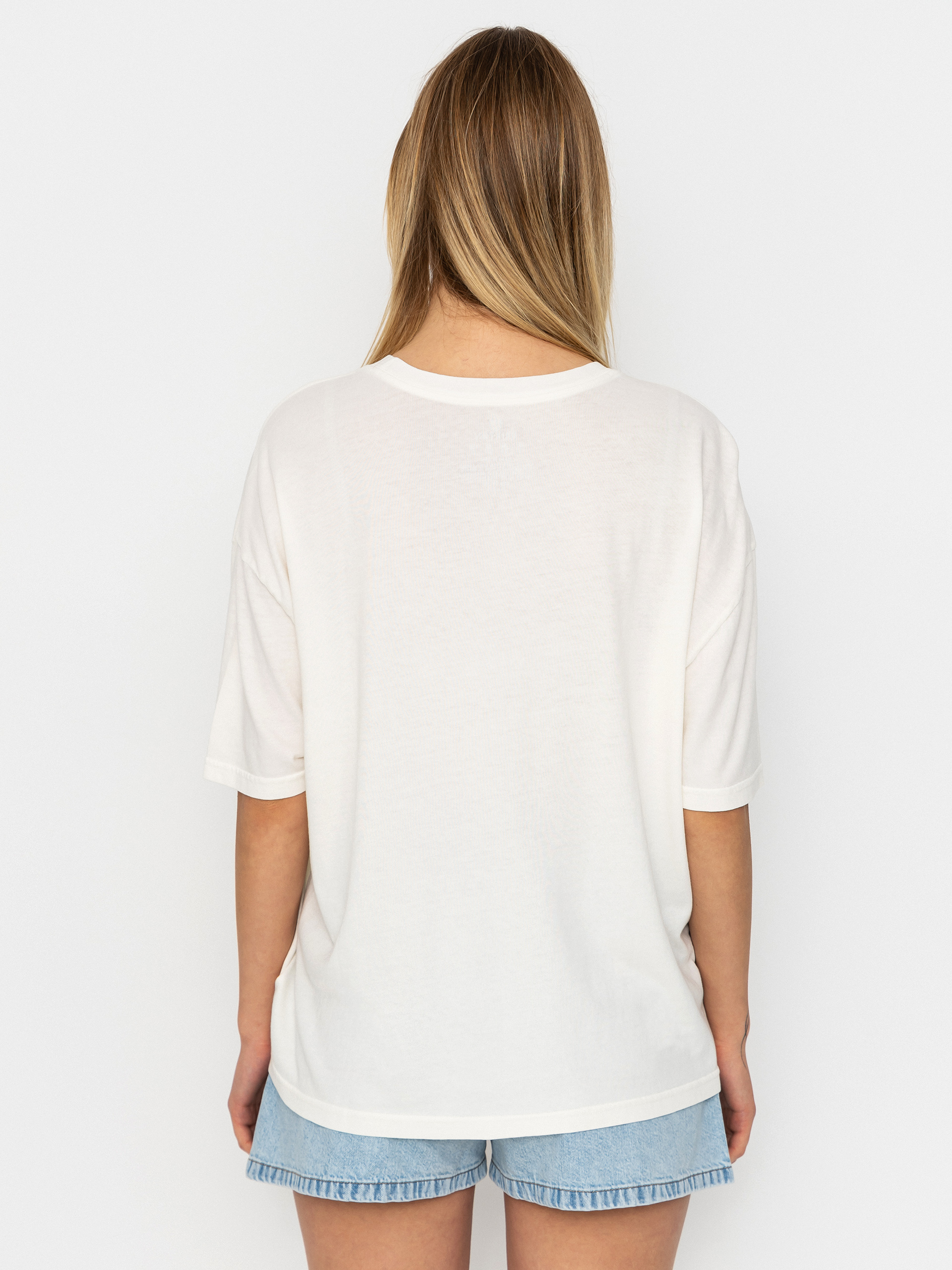 T-shirt Brixton The Getaway Oversized Bf Wmn (vintage white)