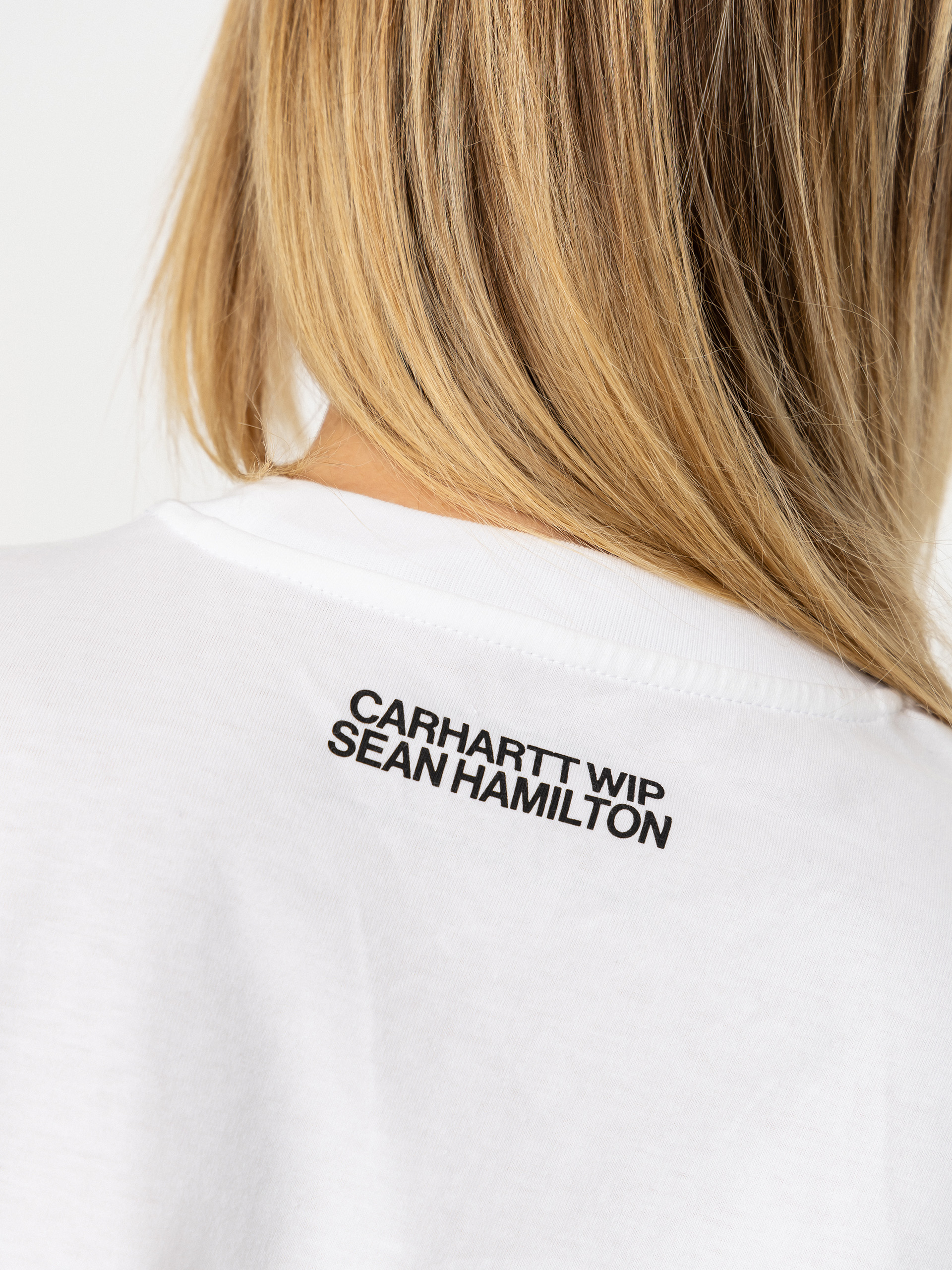T-shirt Carhartt WIP Sean Hamilton Wmn (white)