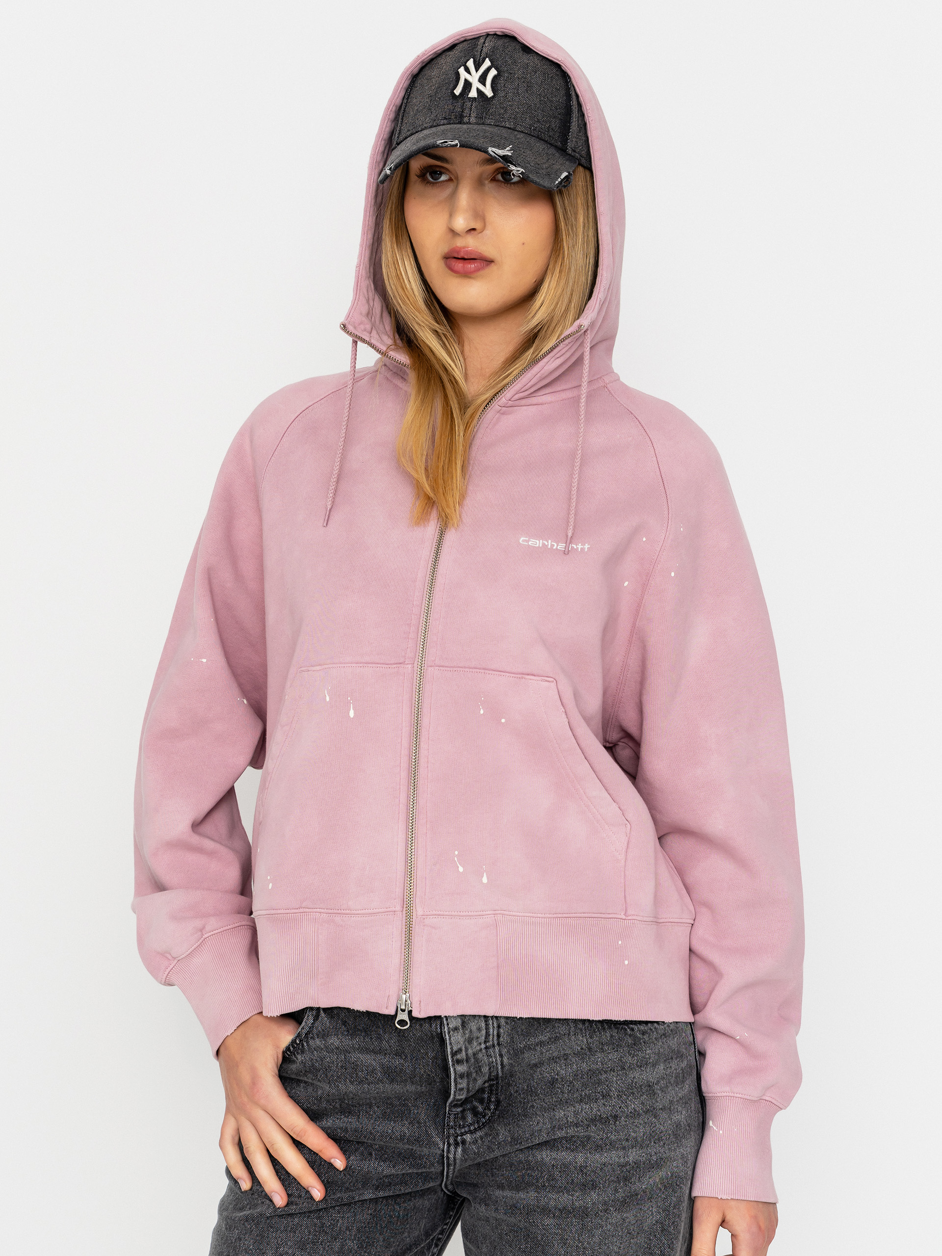 Bluza z kapturem Carhartt WIP Painter ZHD Wmn (hortensia)