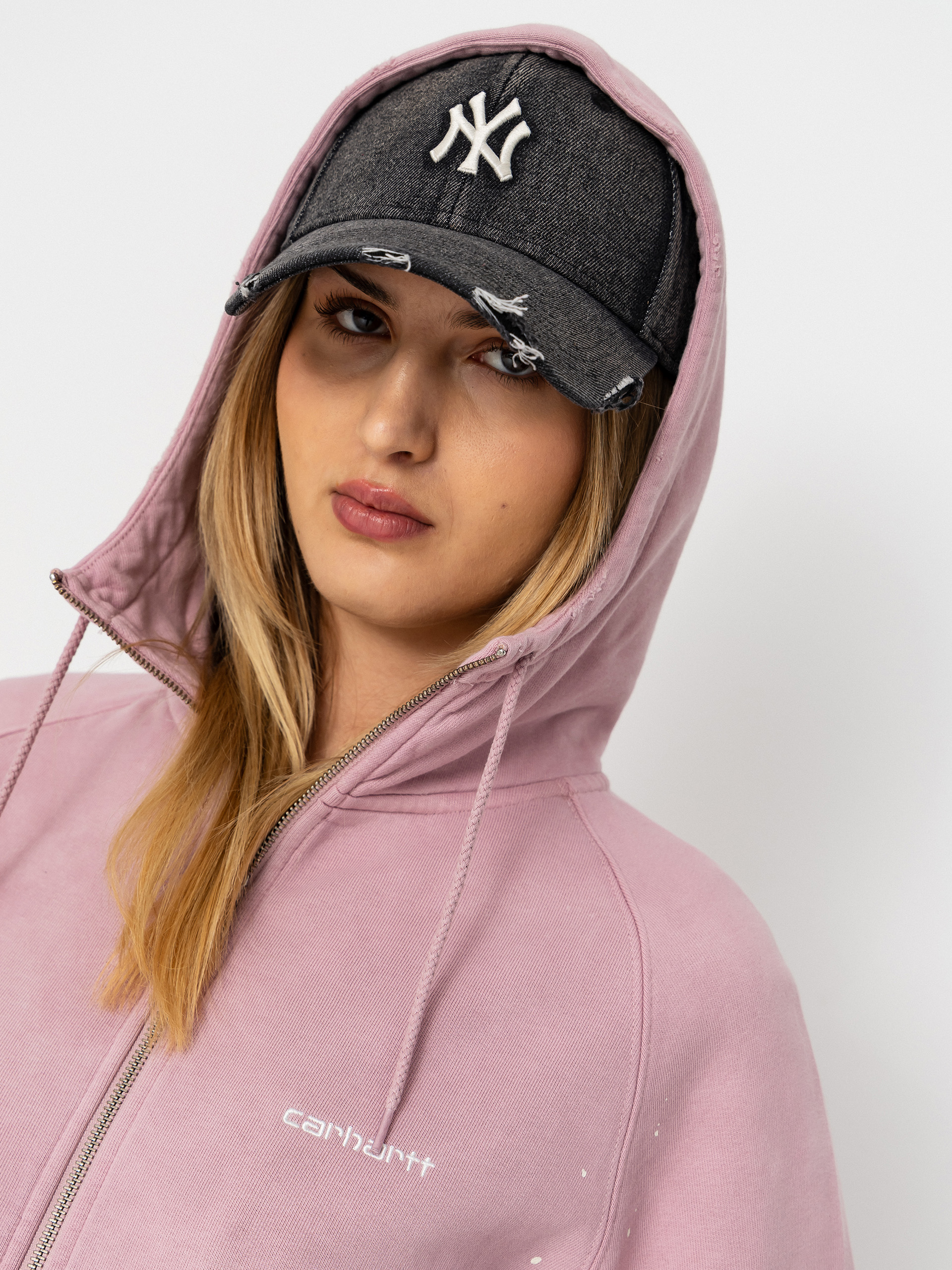 Bluza z kapturem Carhartt WIP Painter ZHD Wmn (hortensia)