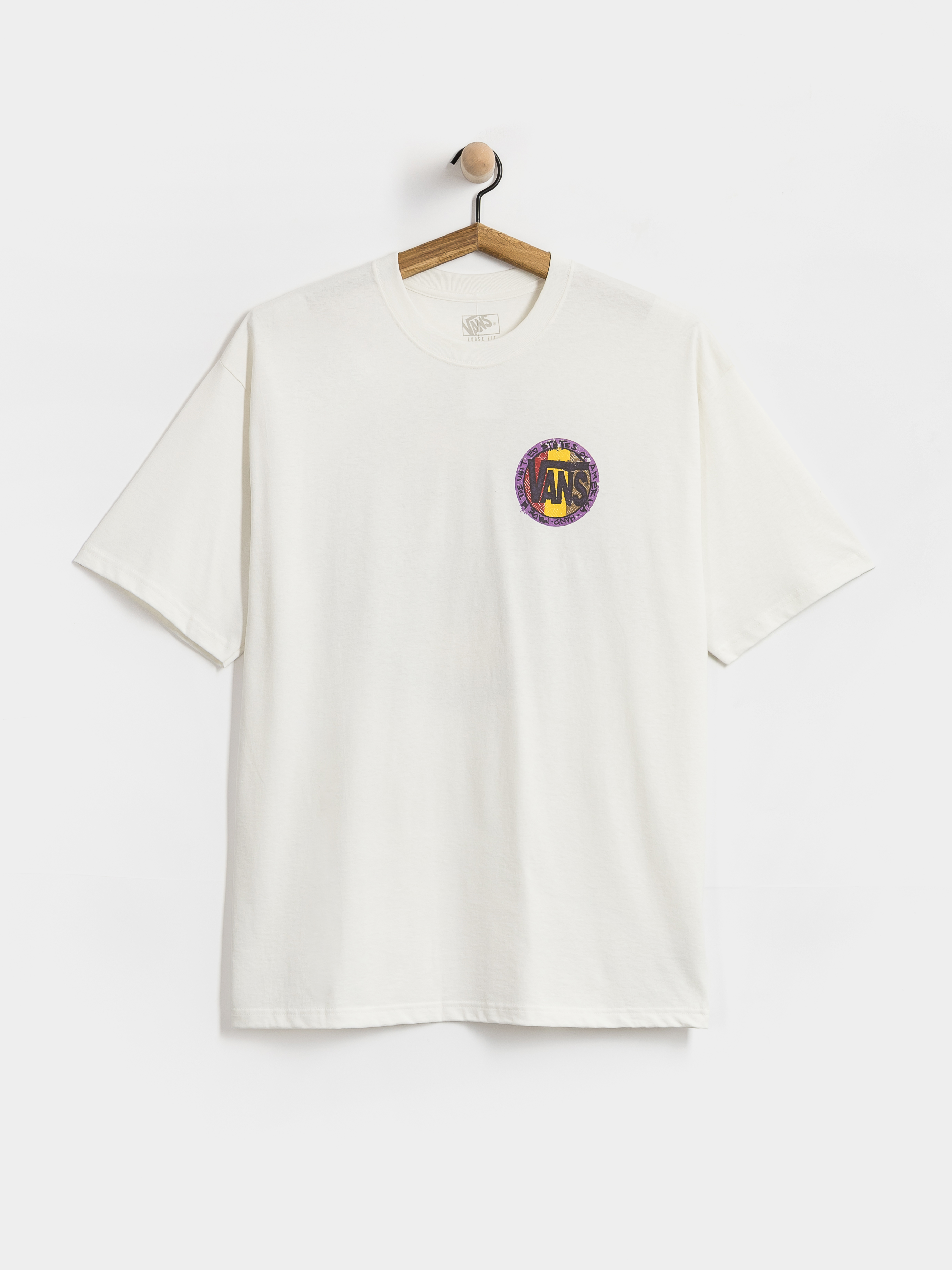 T-shirt Vans Blotched Circle (marshmallow)