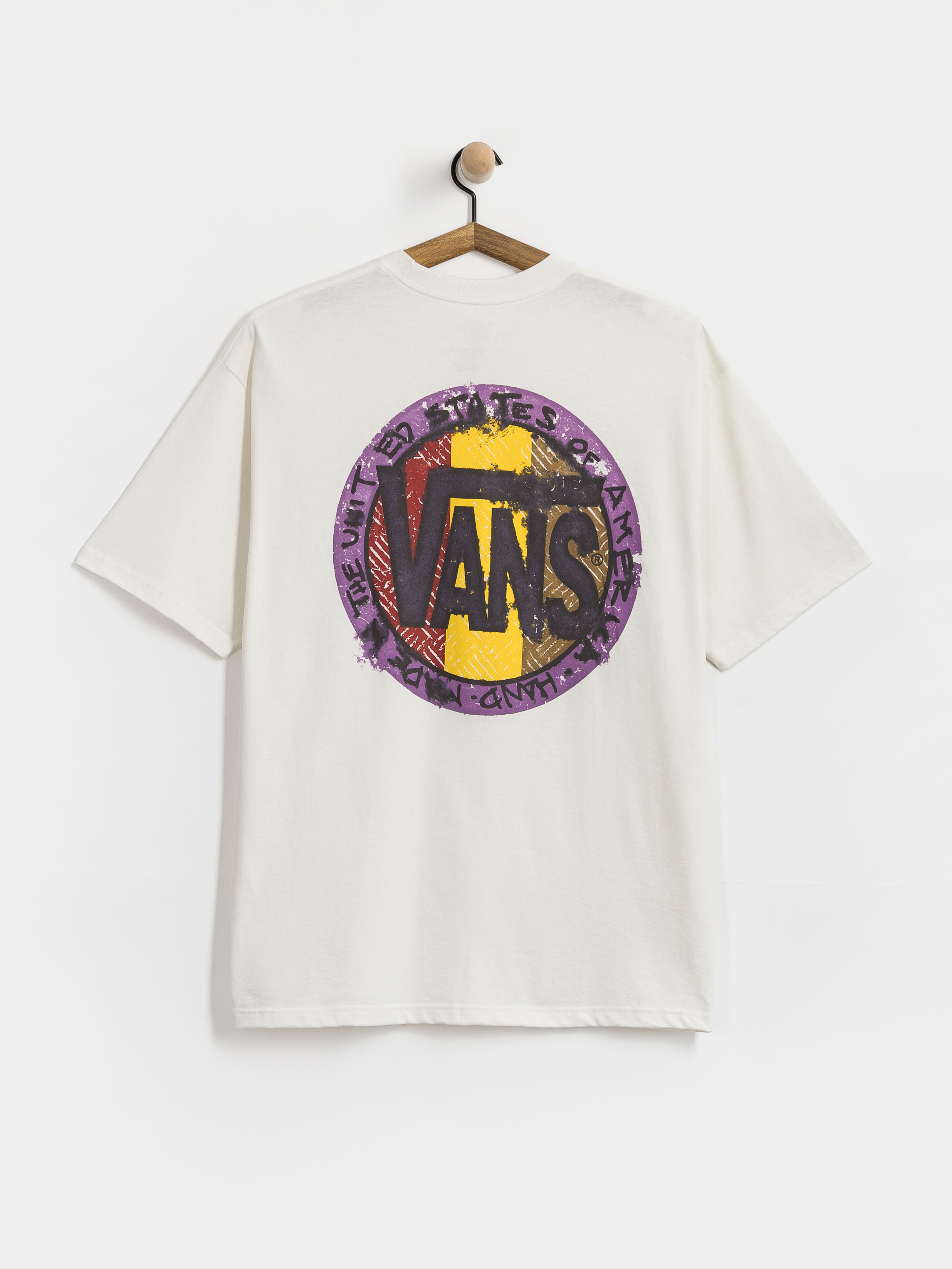 T-shirt Vans Blotched Circle (marshmallow)