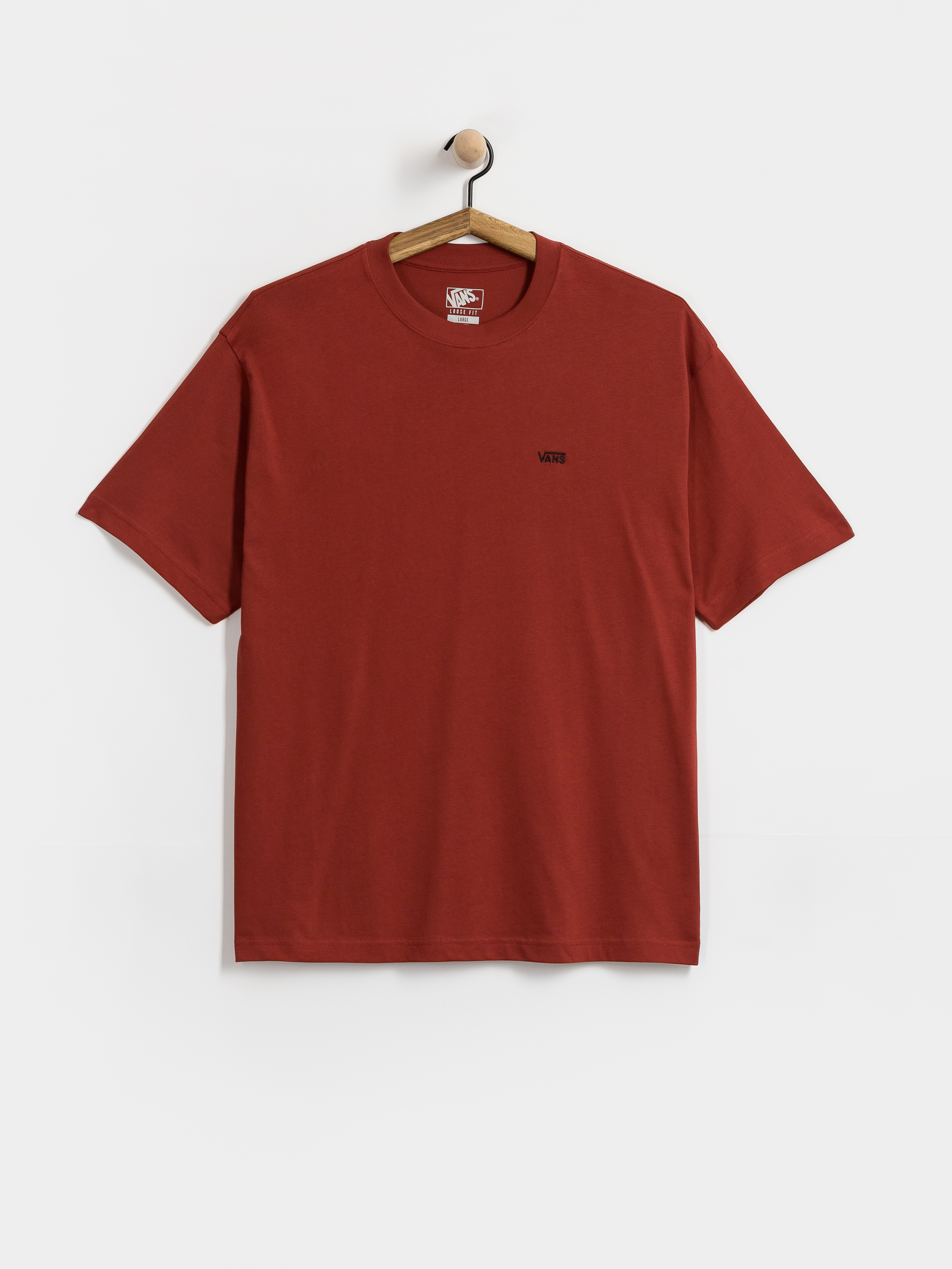 T-shirt Vans Left Chest II Loose (poppy ember)