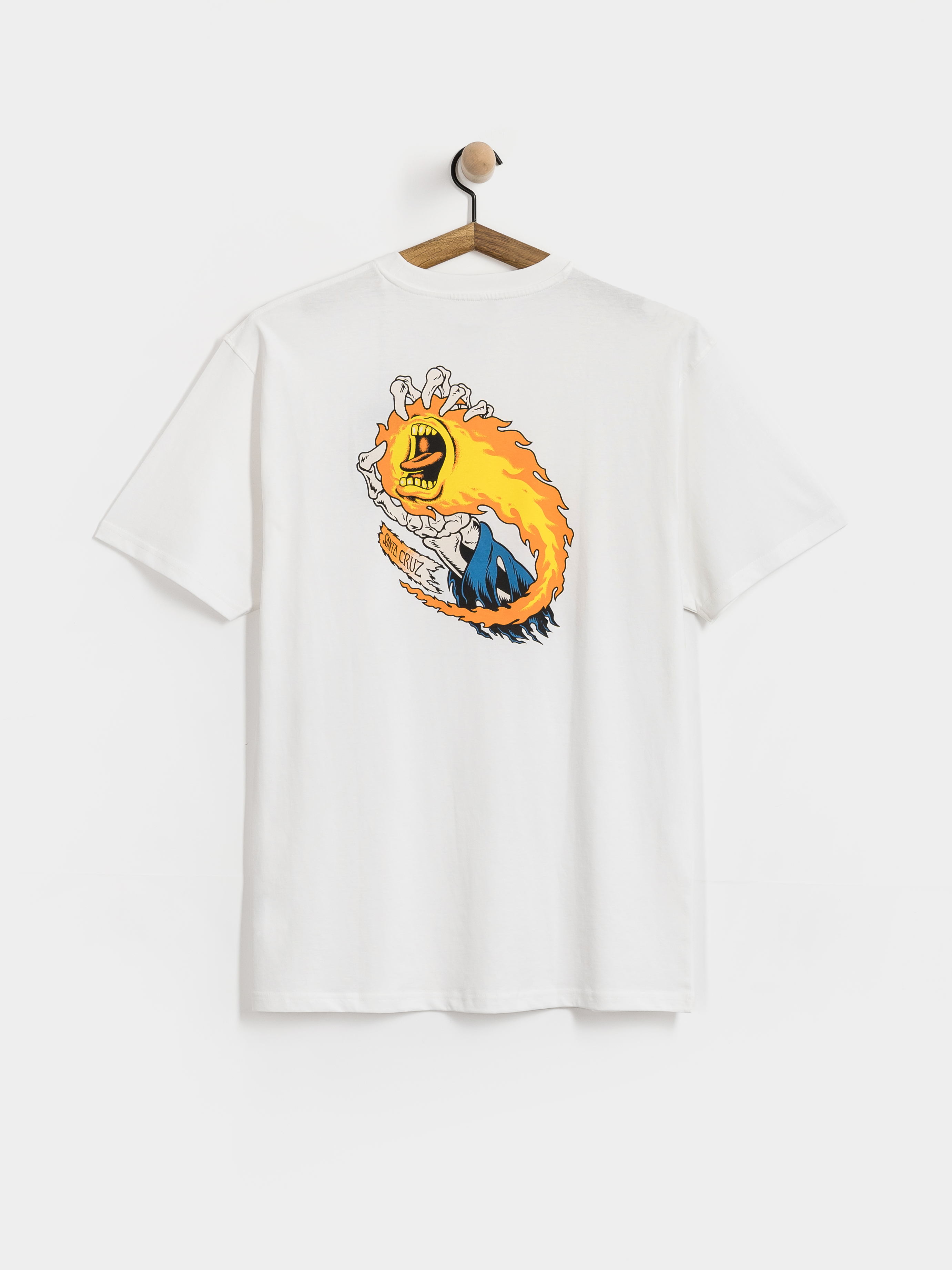 T-shirt Santa Cruz O'Brien Scream Reaper (white)