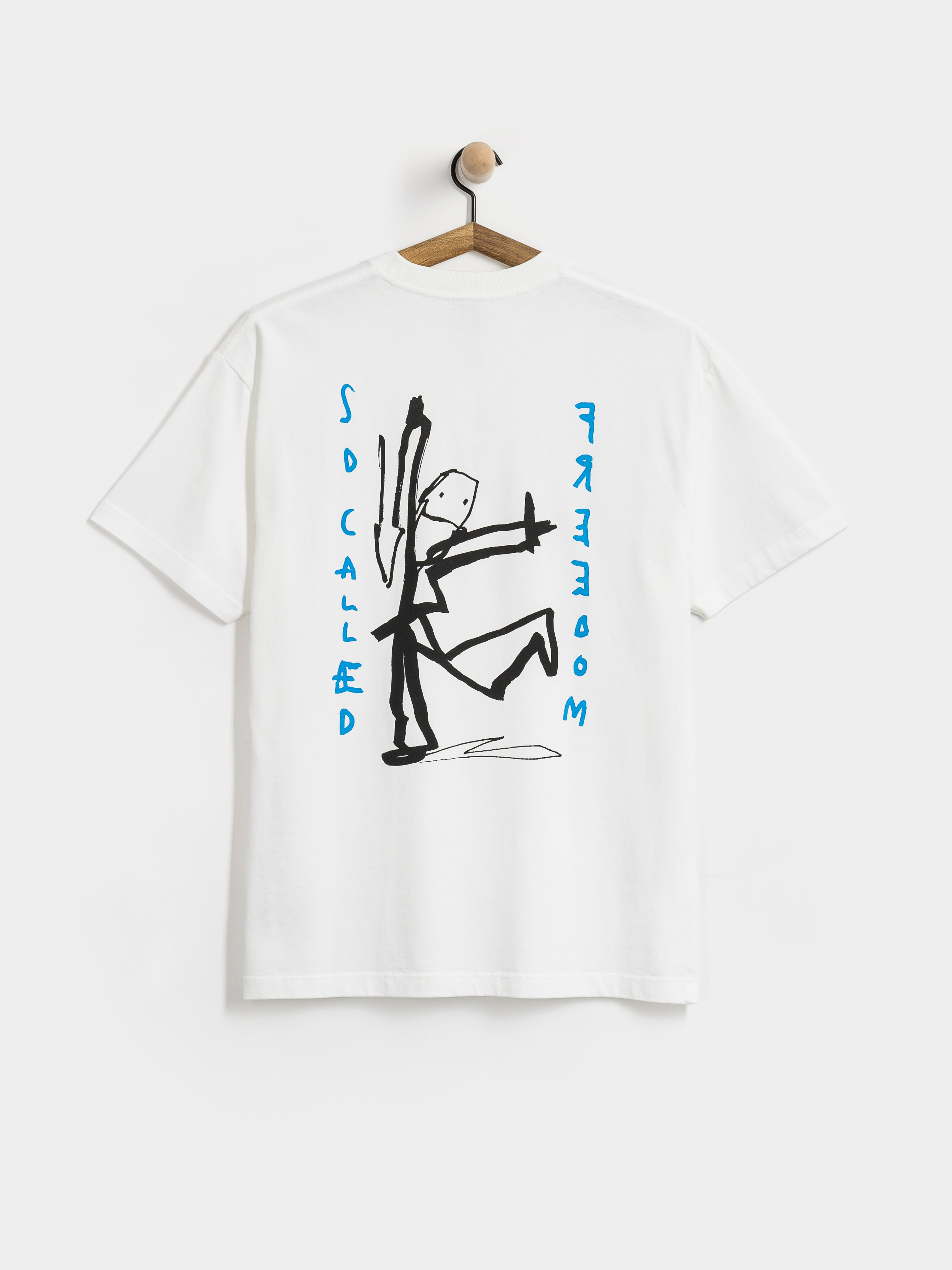 T-shirt Polar Skate Freedom (white)