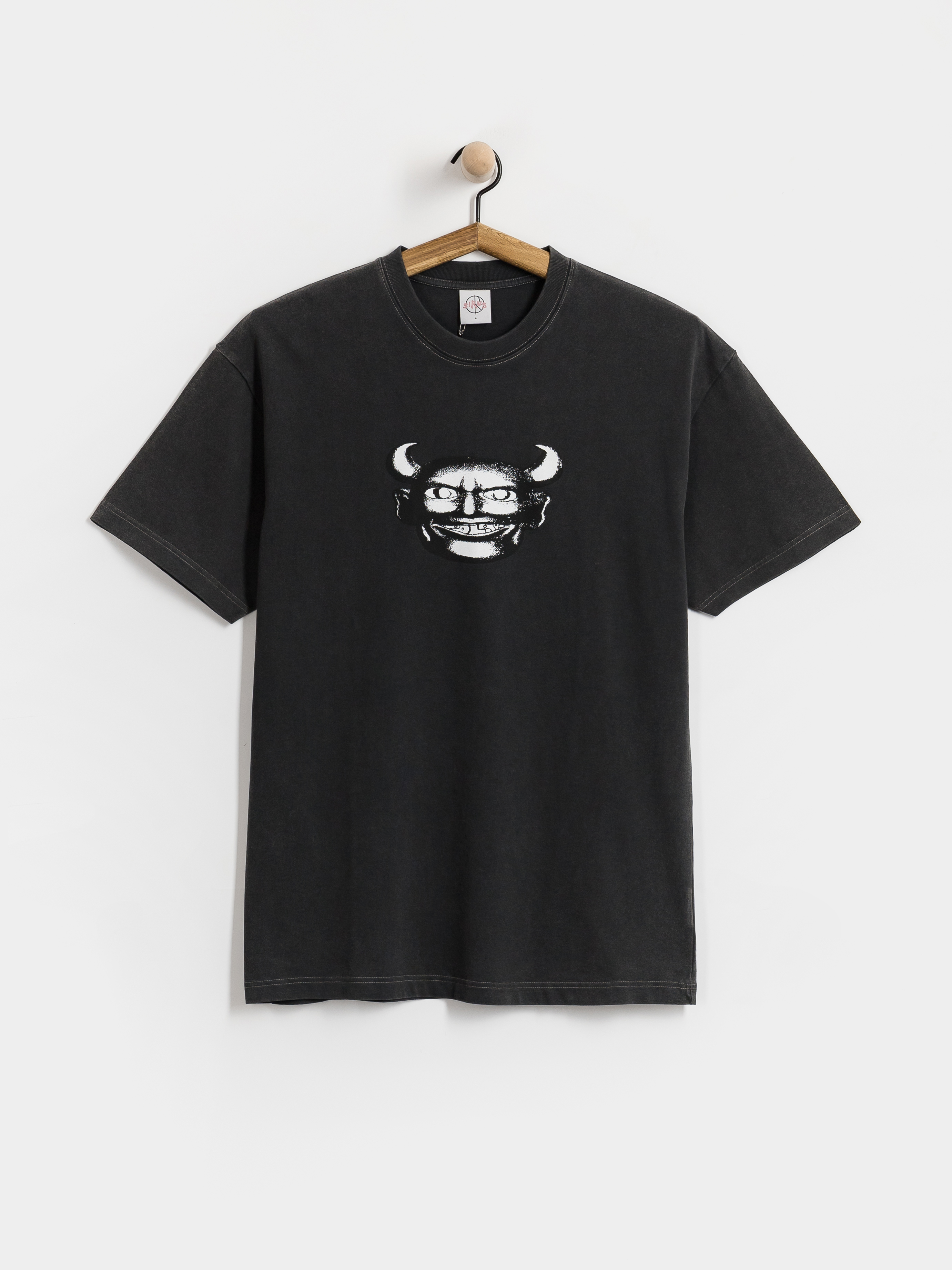 T-shirt Polar Skate Devil (silver black)