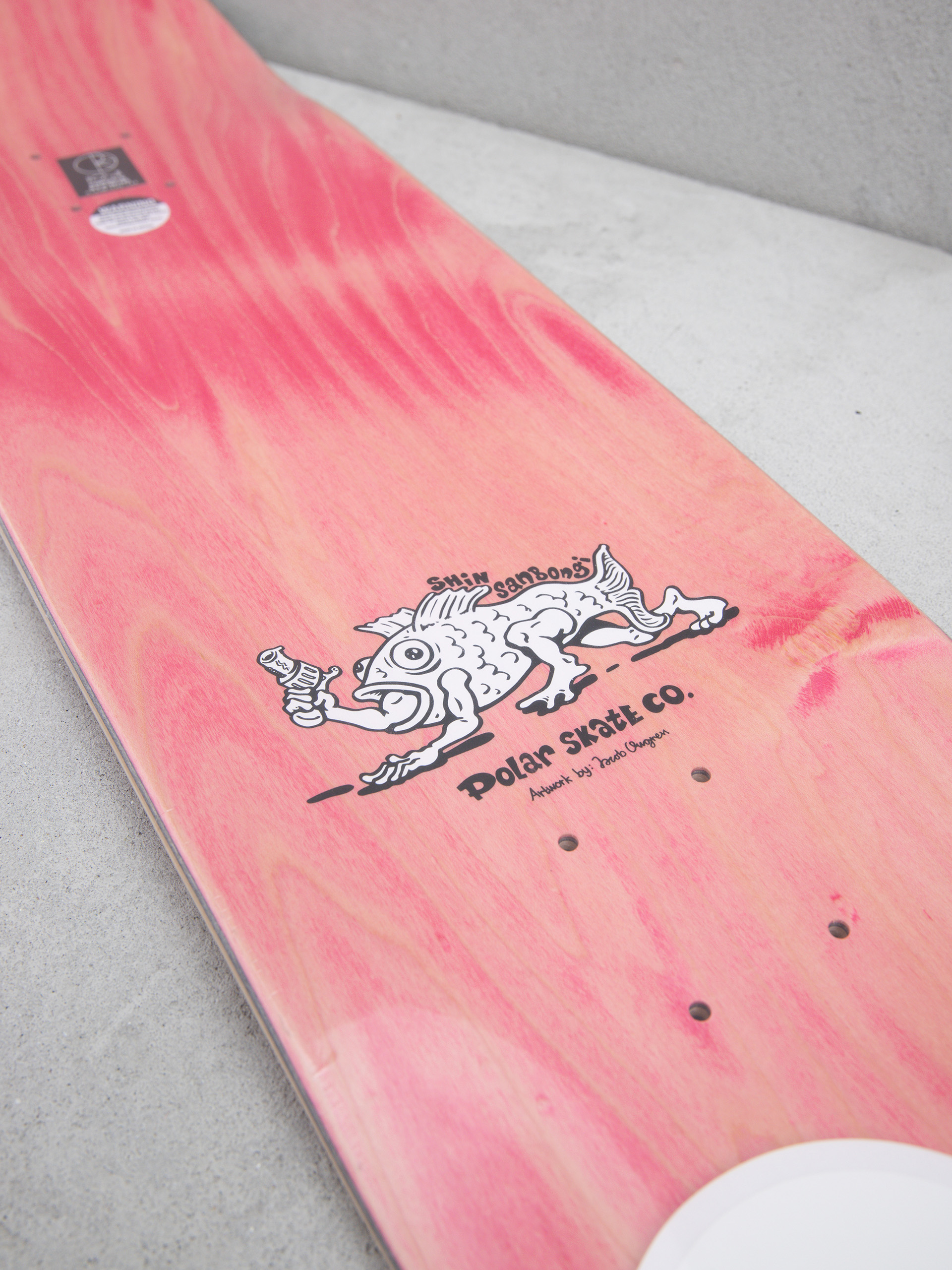 Deck Polar Skate Shin Sanbongi Bongi Boy (pink)