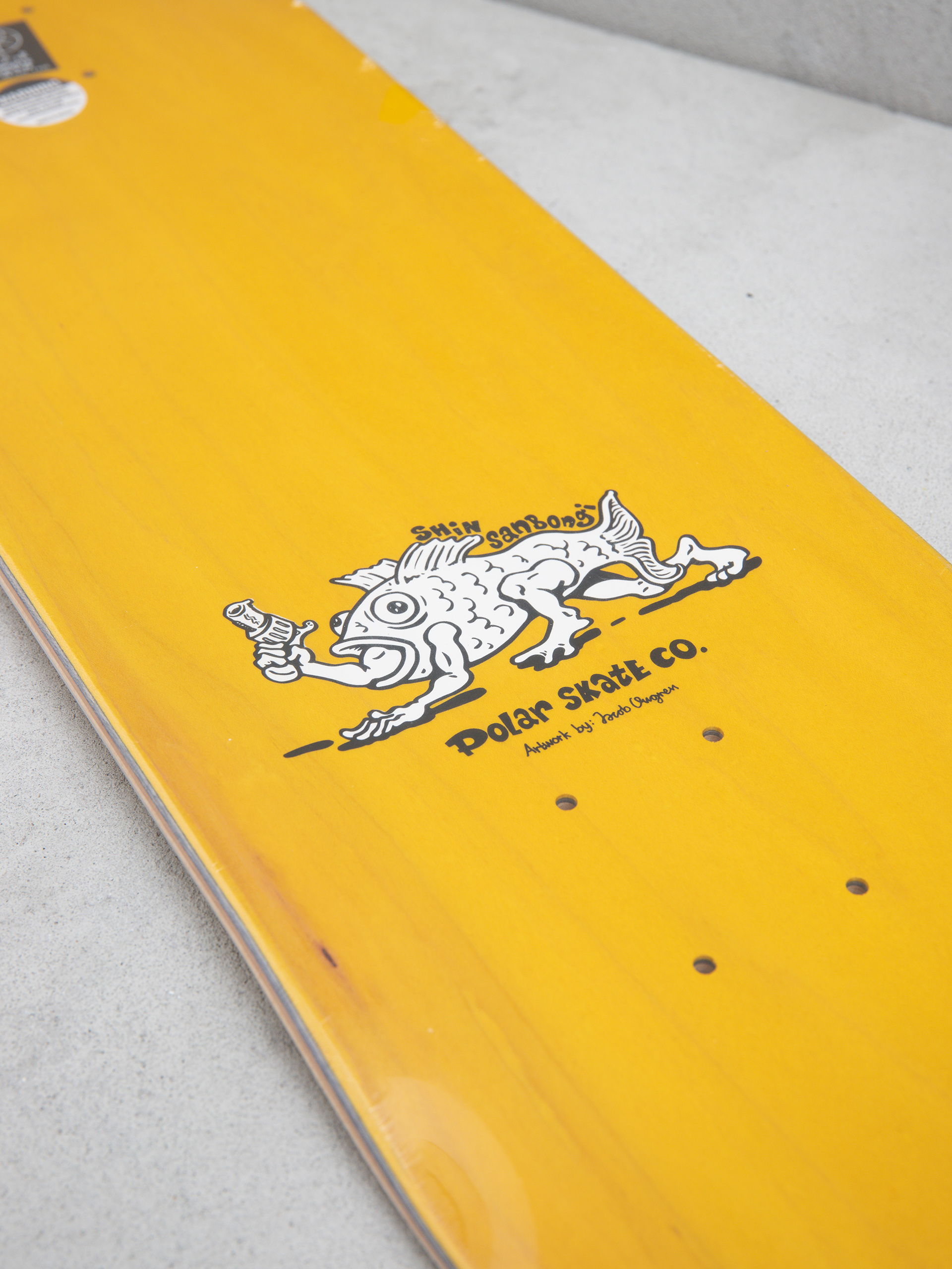 Deck Polar Skate Shin Sanbongi Bongi Boy (yellow)