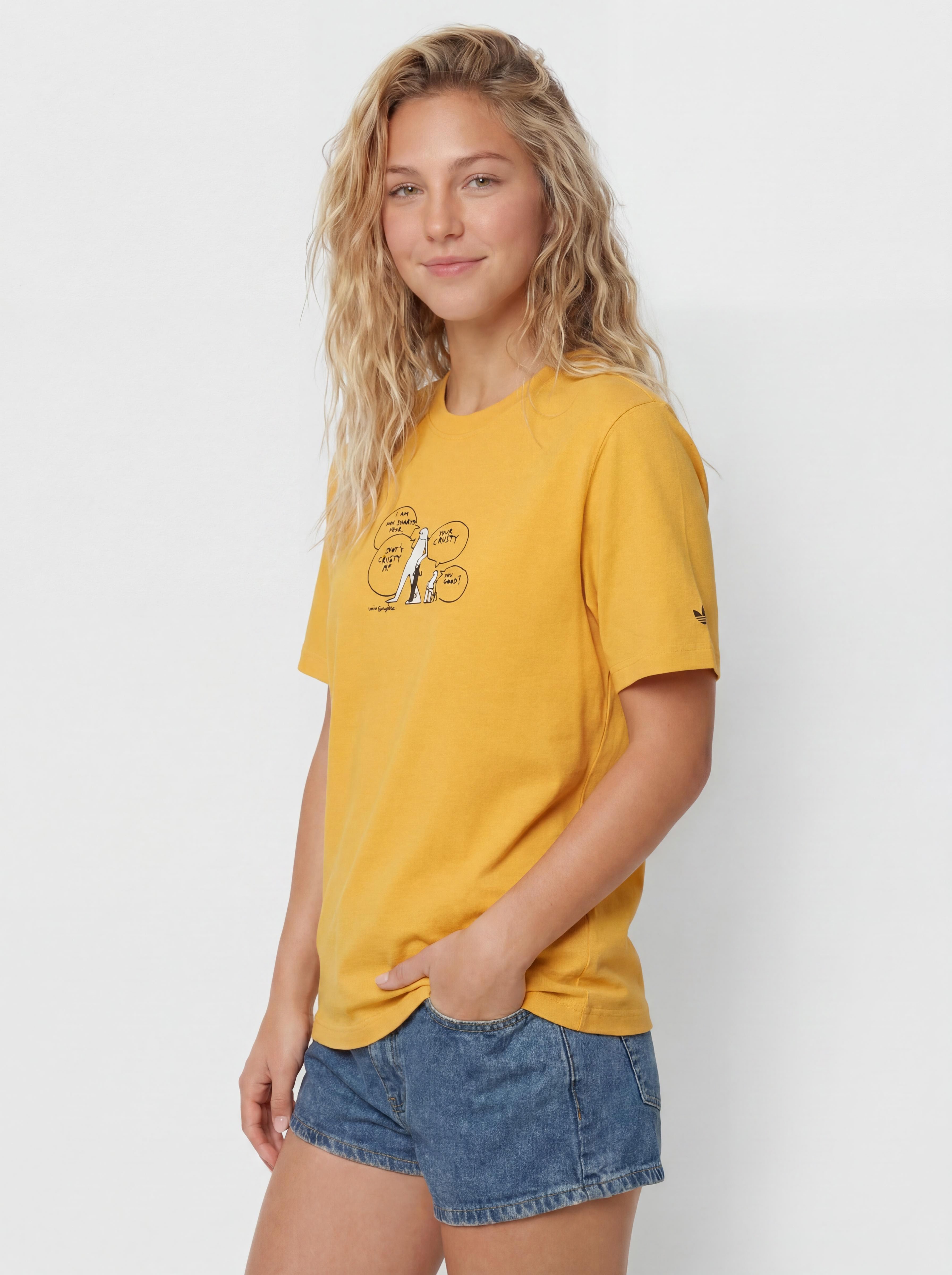 T-shirt adidas Gonz Crusty (preyel/black)