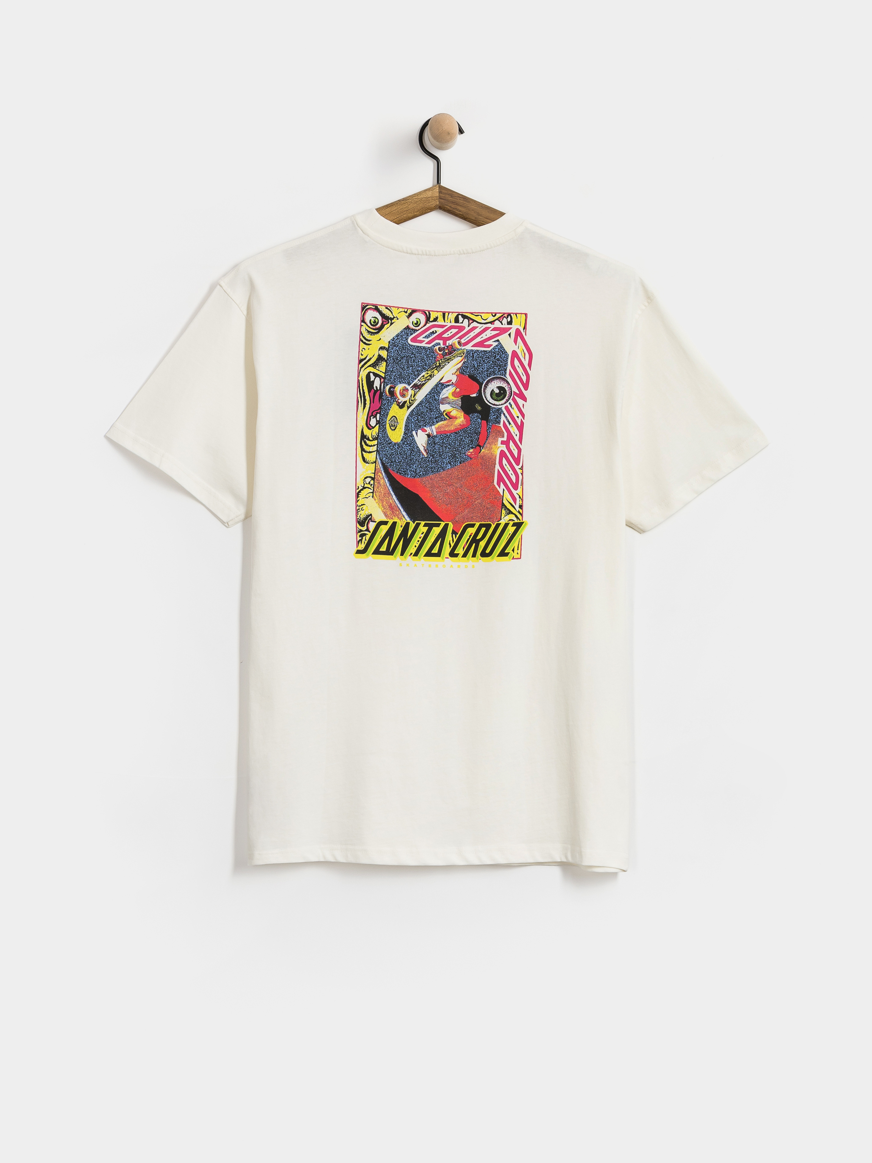 T-shirt Santa Cruz Roskopp Cruz Control