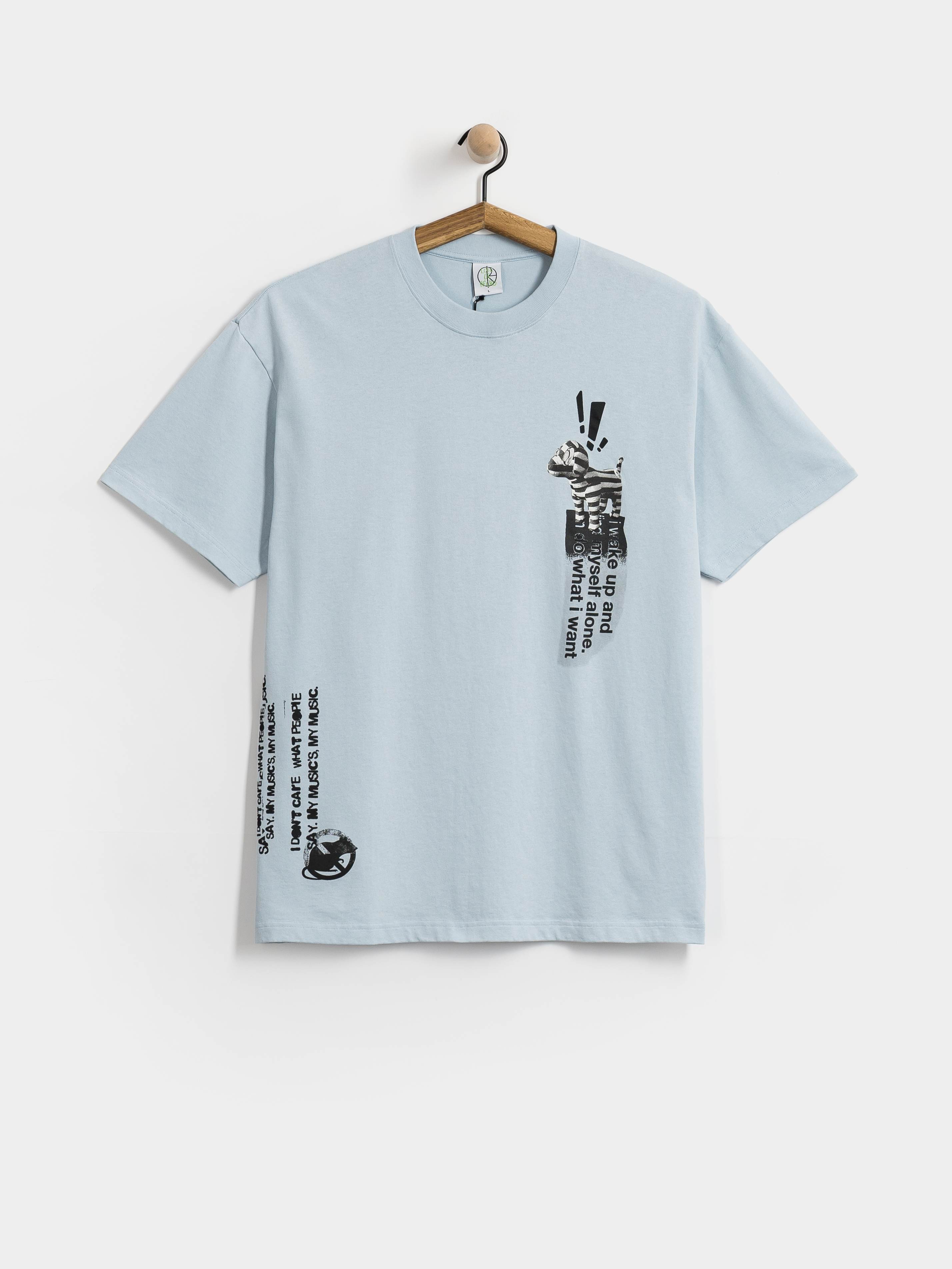T-shirt Polar Skate My Music (light blue)