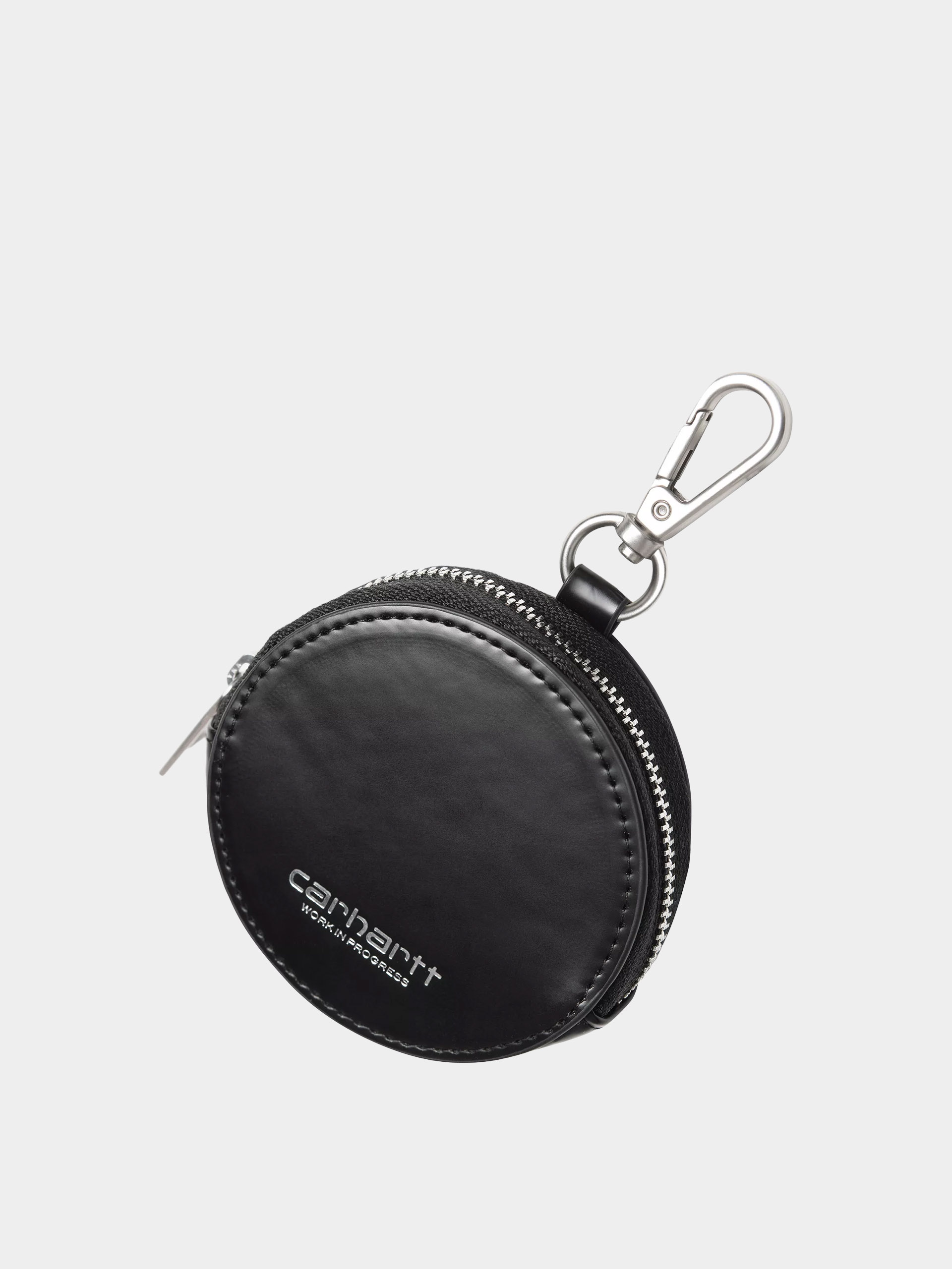 Portfel Carhartt WIP Script Coin (black/silver)