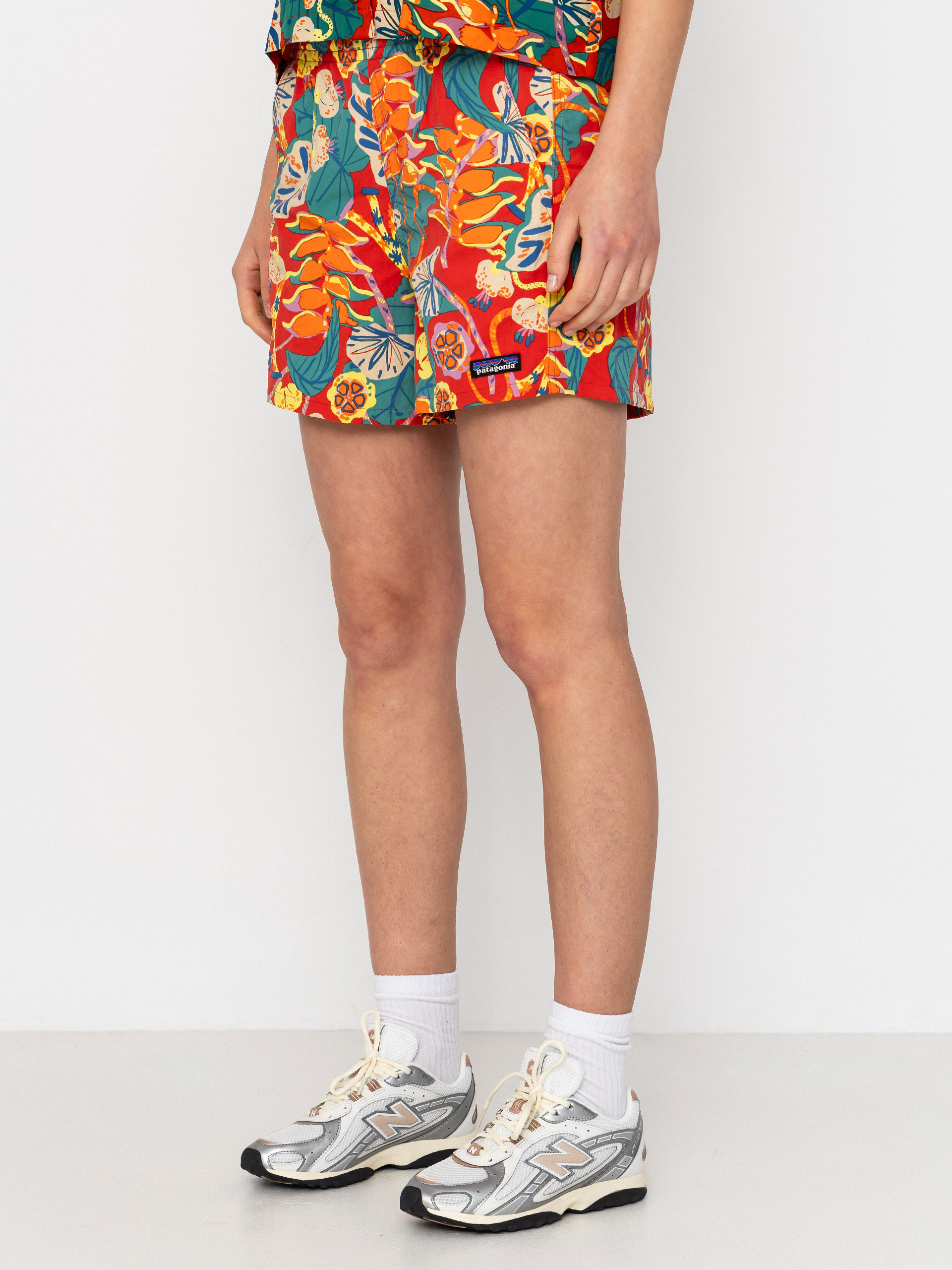 Szorty Patagonia Baggies 5in Wmn (tropiclimb/hot ember)
