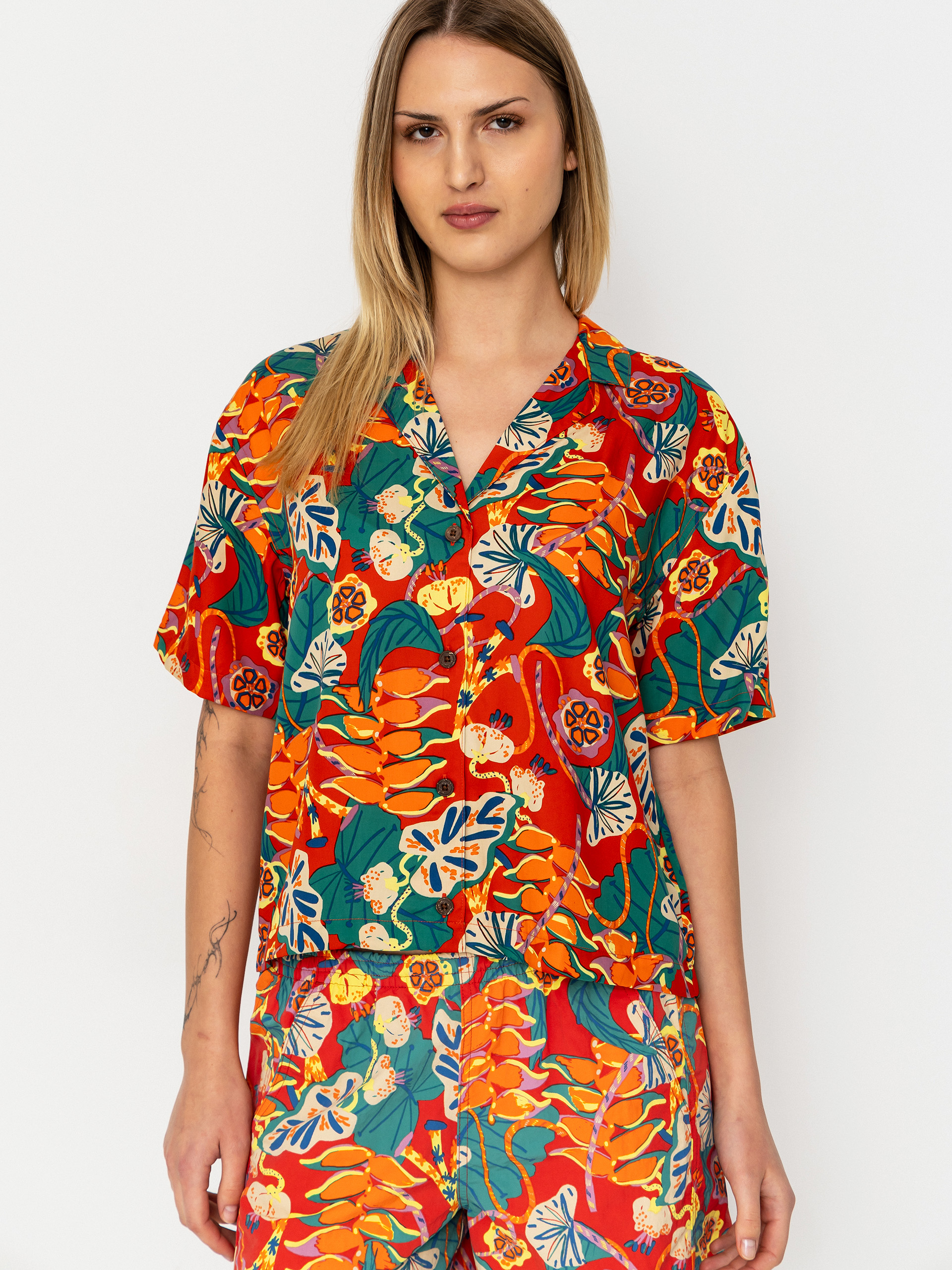 Koszula Patagonia Tidal Threads Wmn (tropiclimb/hot ember)