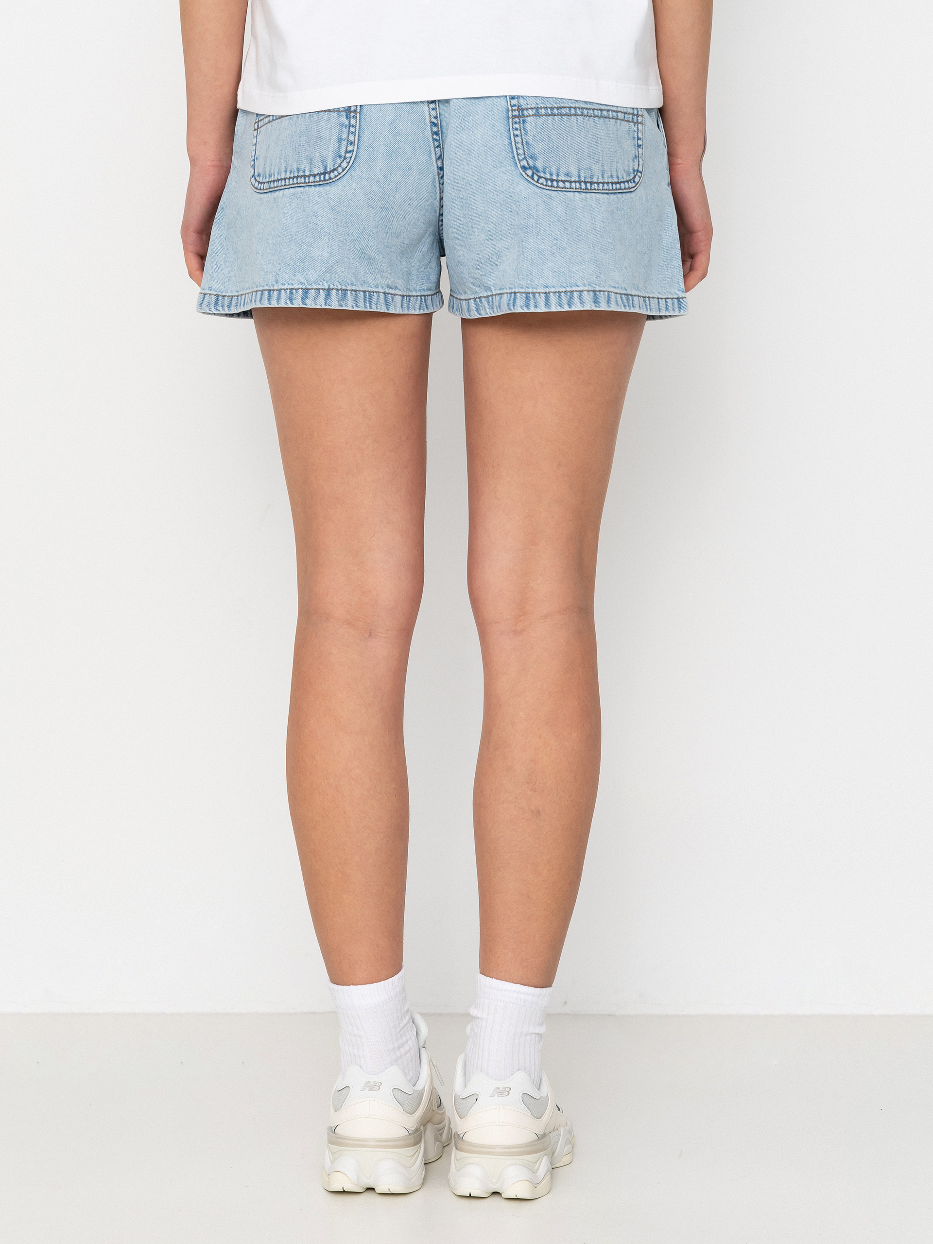 Szorty Carhartt WIP Lova Wmn (blue stone bleached)