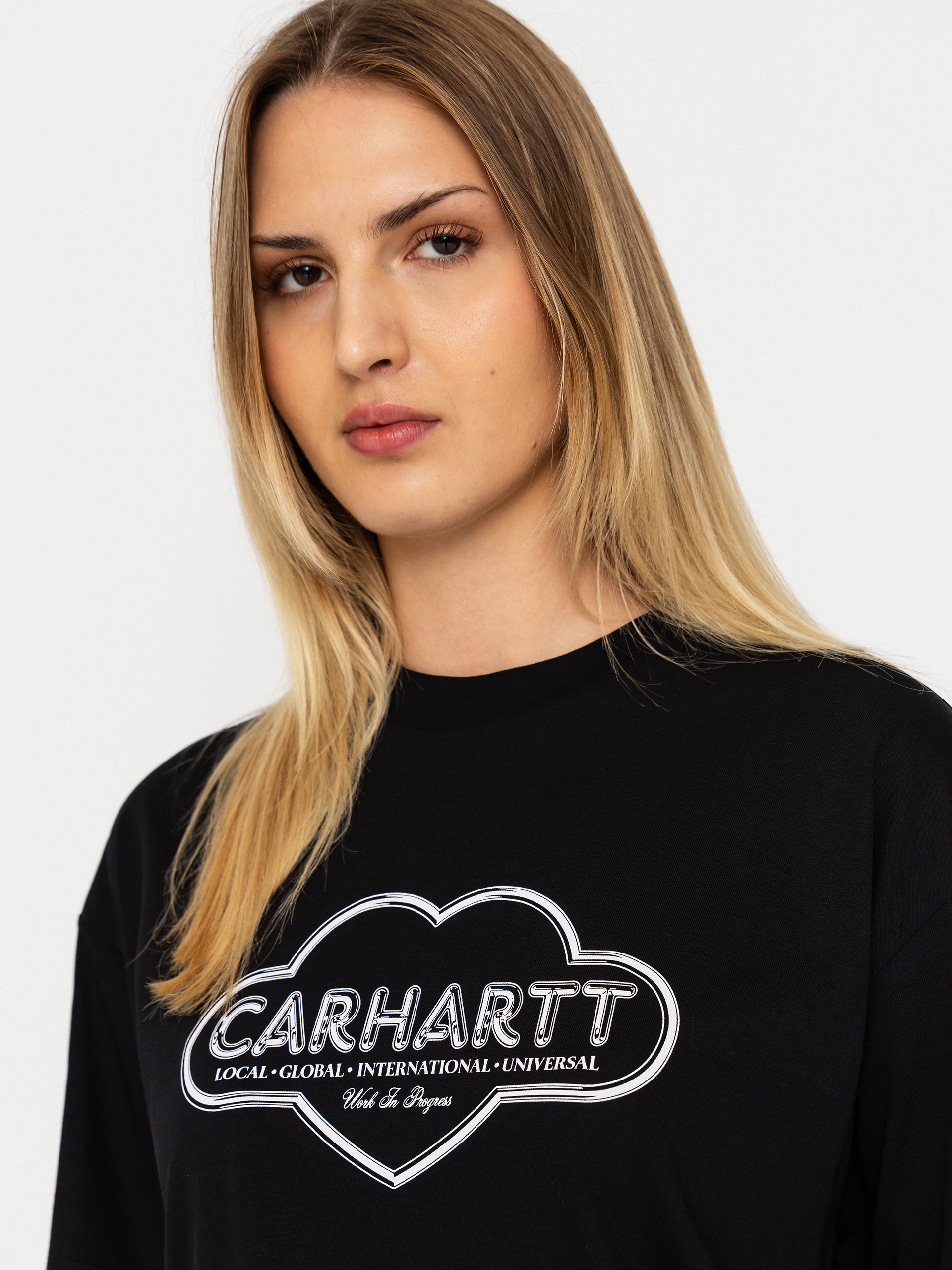 T-shirt Carhartt WIP Cloud Heart Wmn (black)