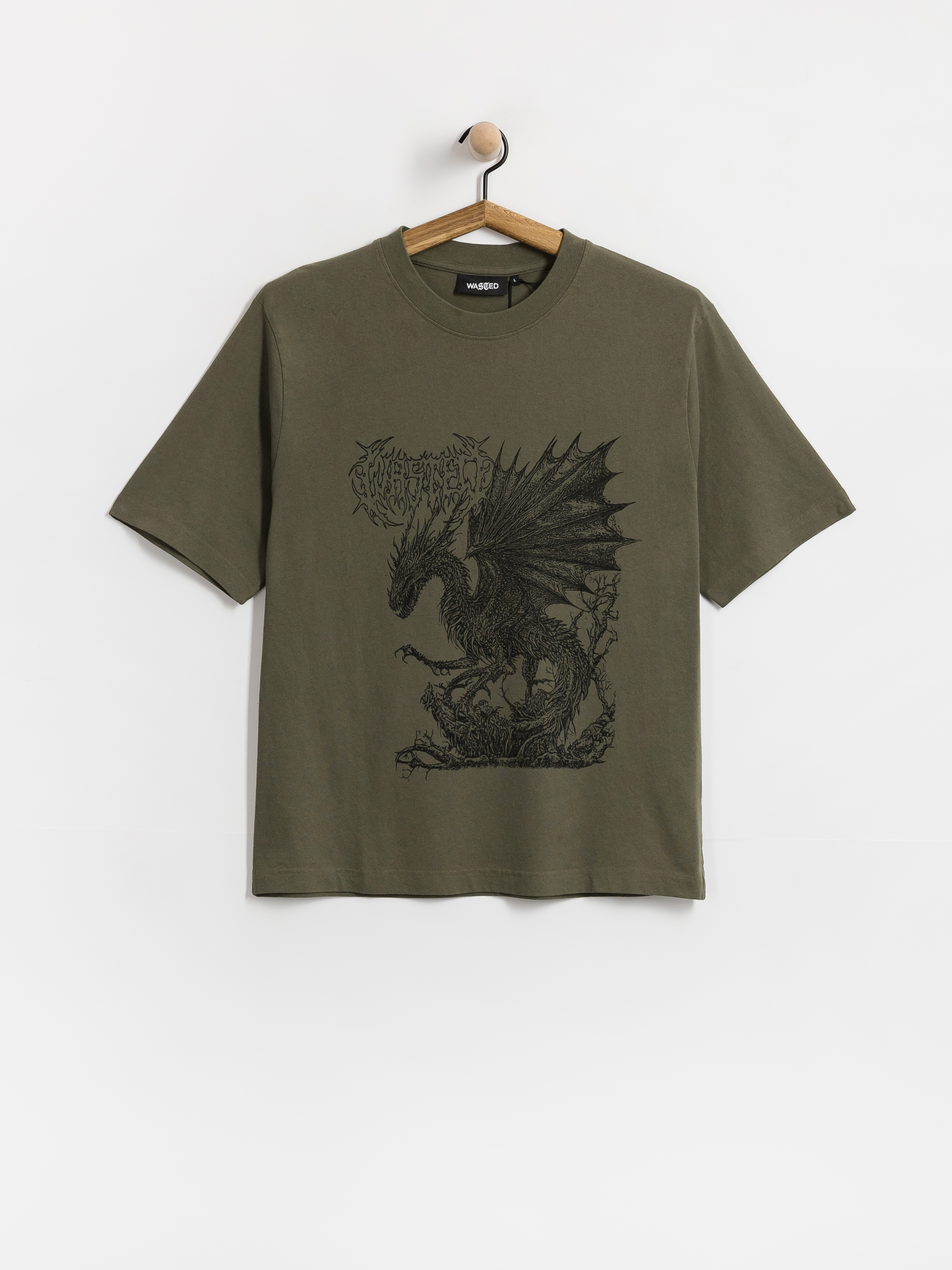 T-shirt Wasted Paris Balaur (olive khaki)
